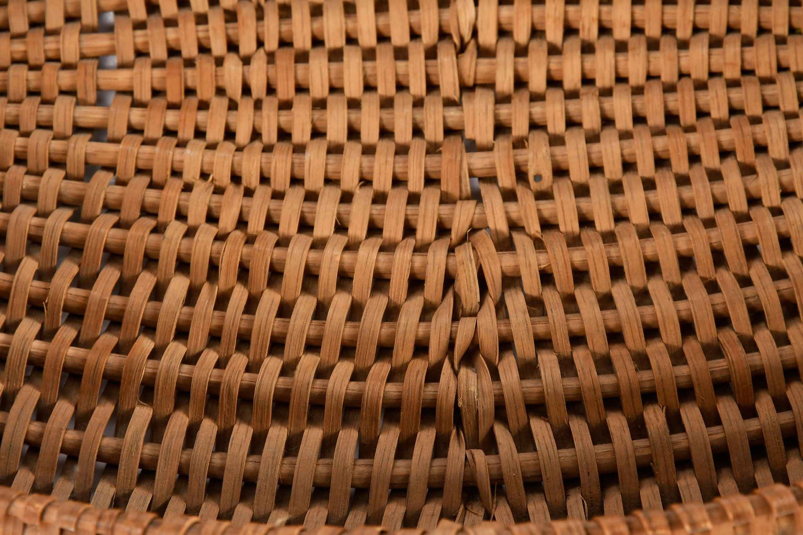 Wythe County Virginia Attributed Split Handle Basket - 6