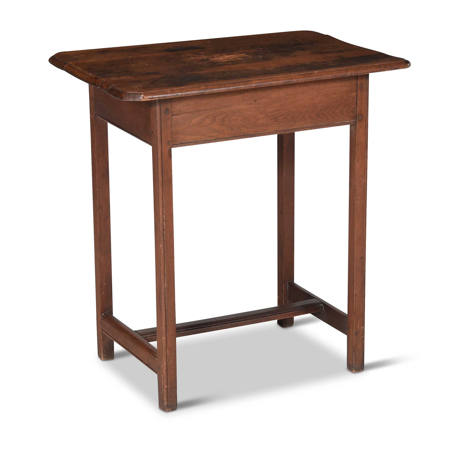 Virginia Chippendale Walnut Stretcher Base Tea Table (1 of 8)