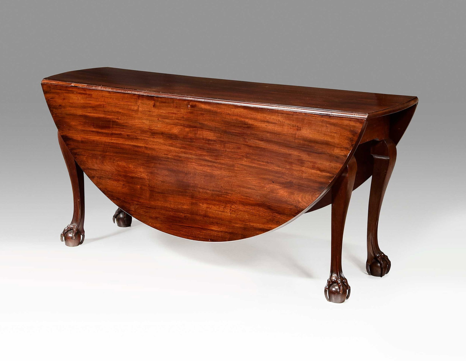 Important Bowers Family Newport Townsend Chippendale Drop Leaf Mahogany Table, Ex Skinner (1 of 20)