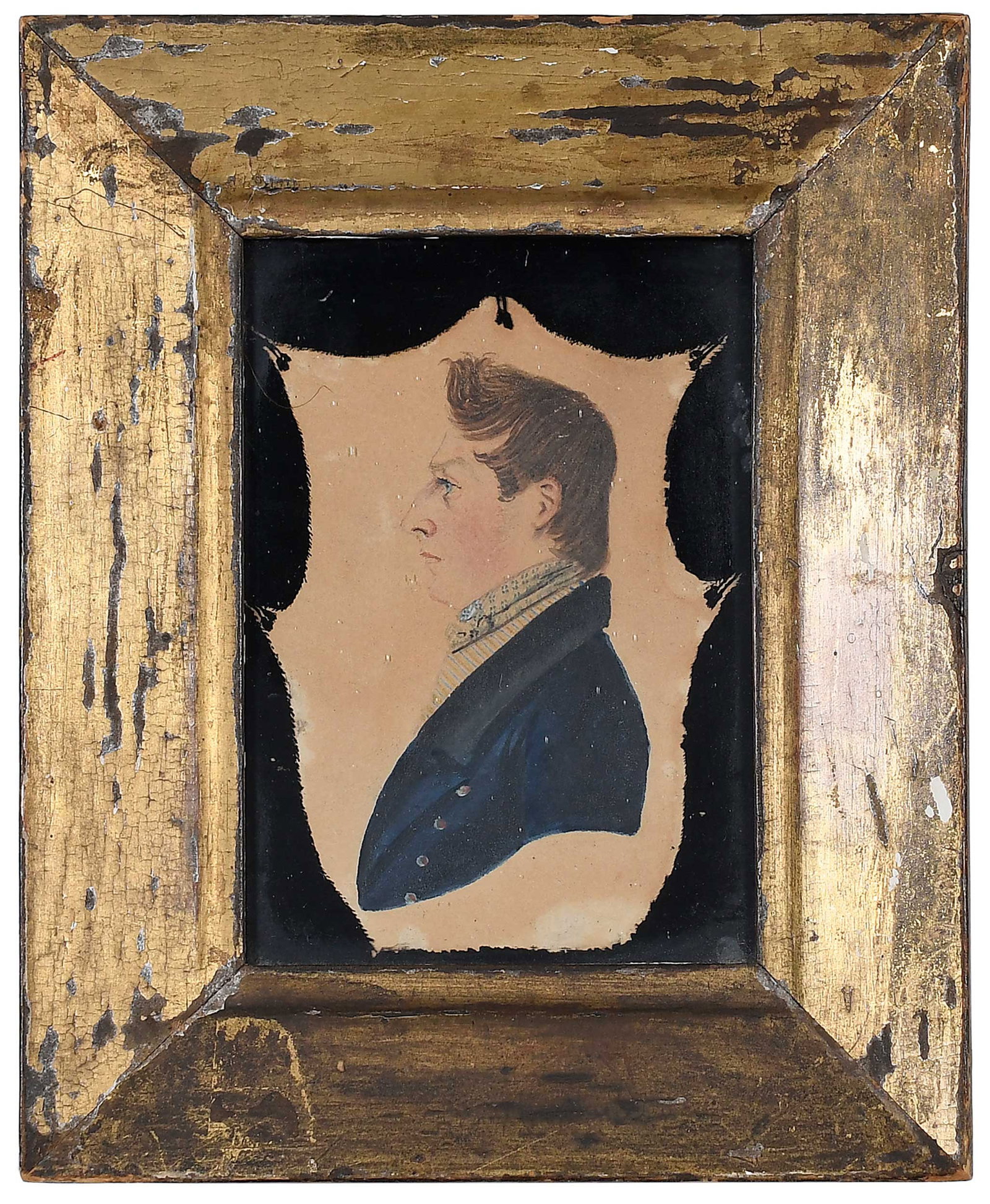 Rare Miniature Portrait of John Bell (1 of 12)