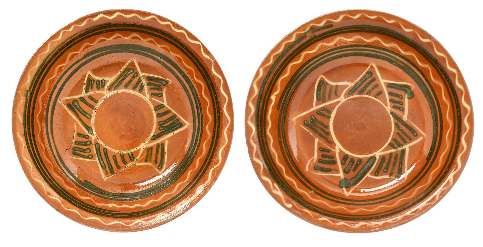 Extremely Fine and Rare Pair of Snow Hill Nunnery John Bell Waynesboro, Pennsylvania Attributed (1 of 14)