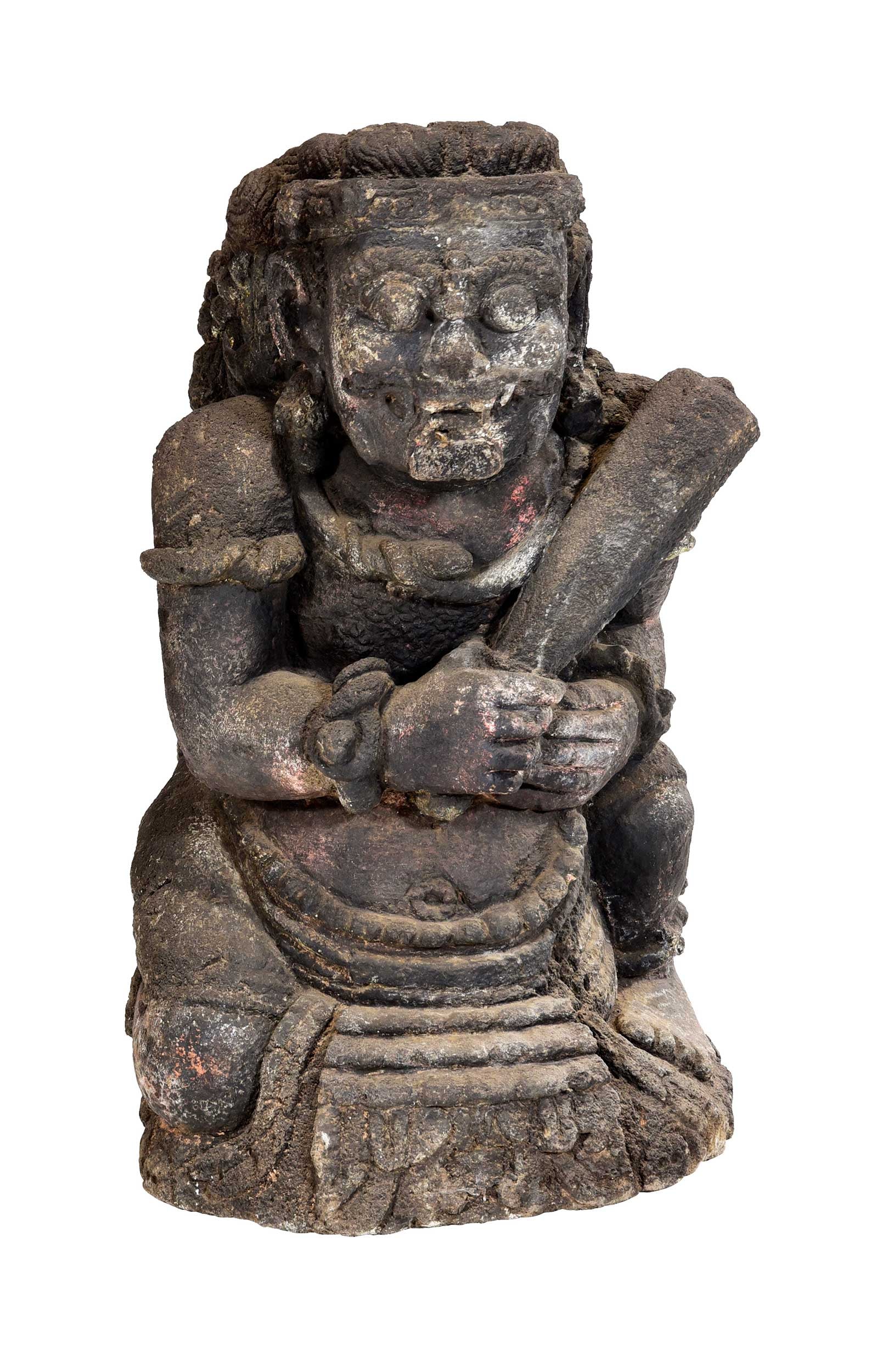 Javanese Carved Volcanic Stone Rakshasa Figure (1 of 6)
