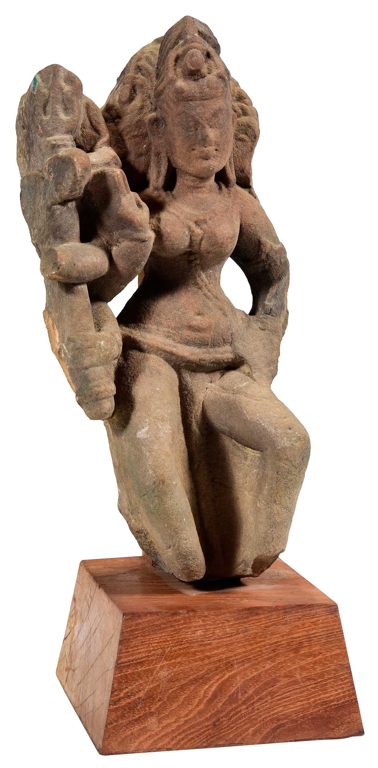 Southeast Asian Carved Stone Temple Fragment (1 of 5)