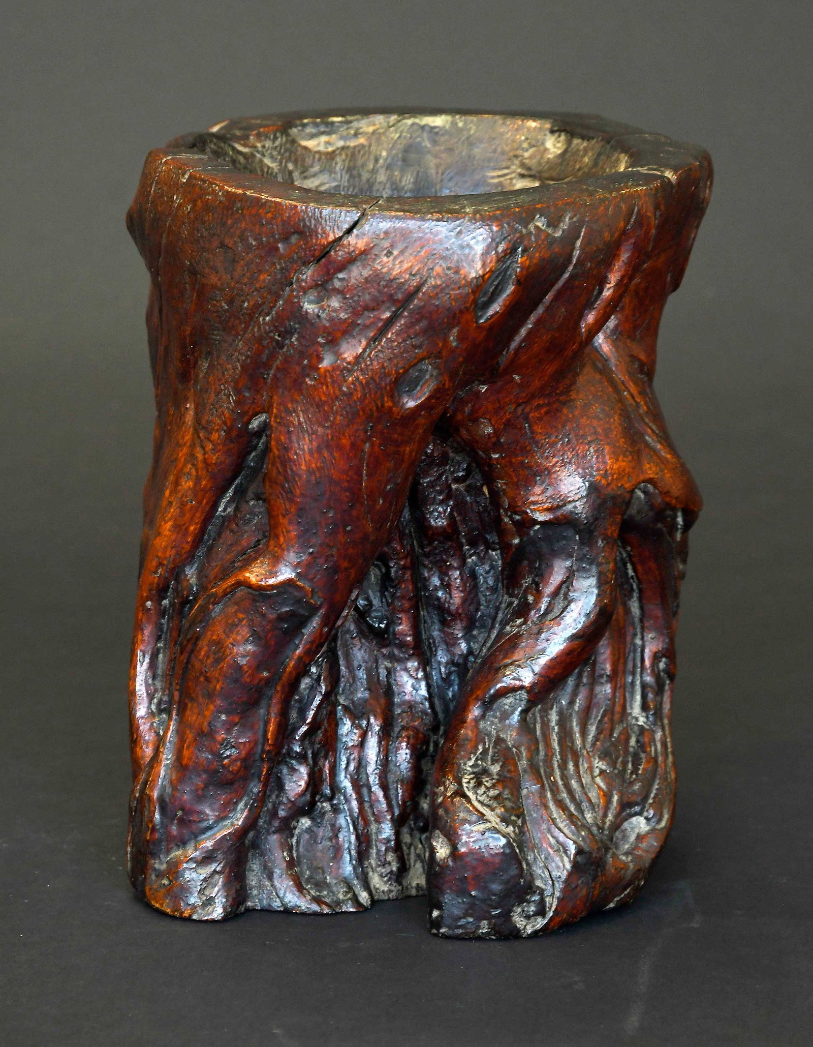 Chinese Root Form Brushpot - 4