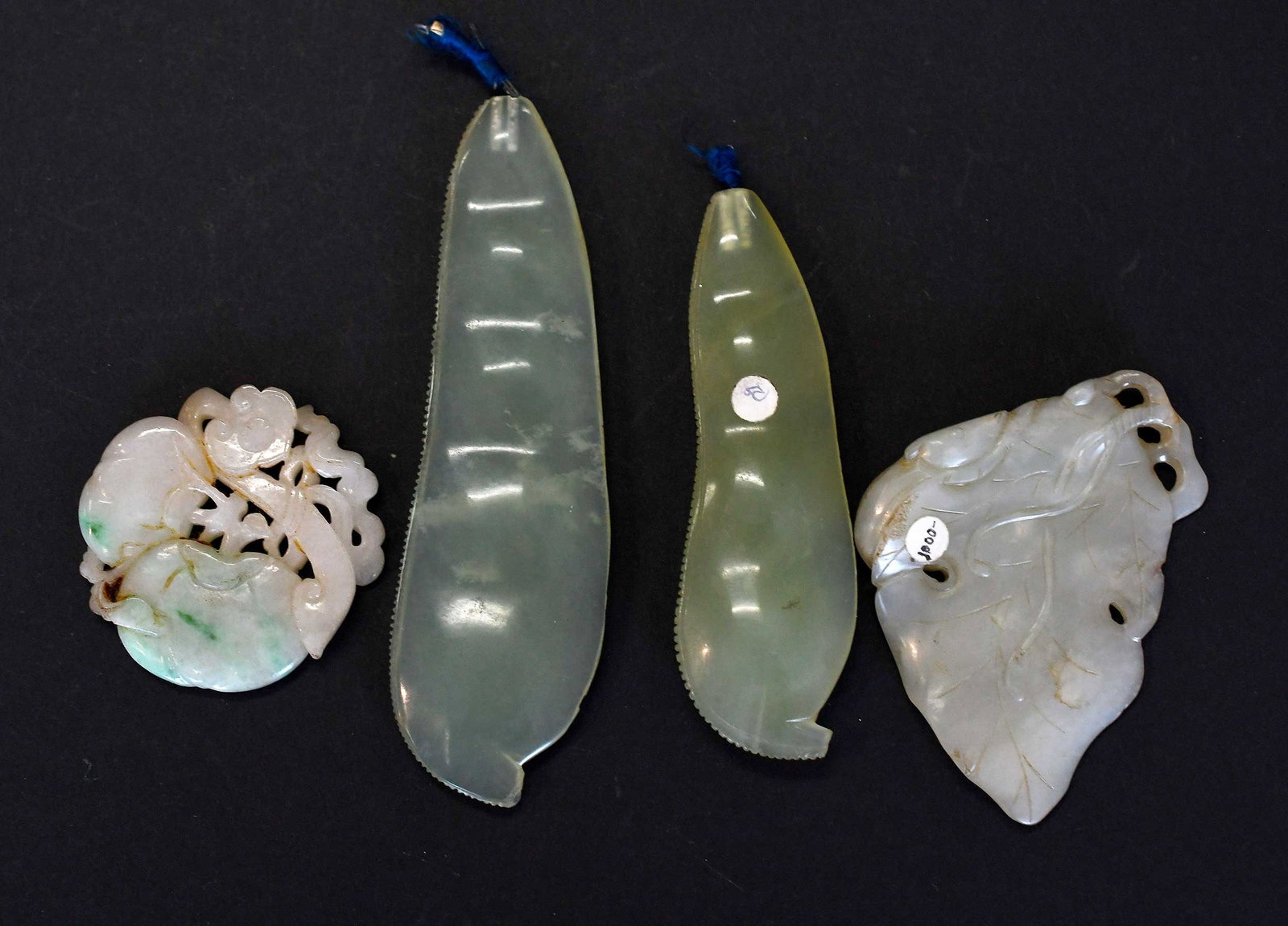 Four Chinese Carved Jade Objects - 5