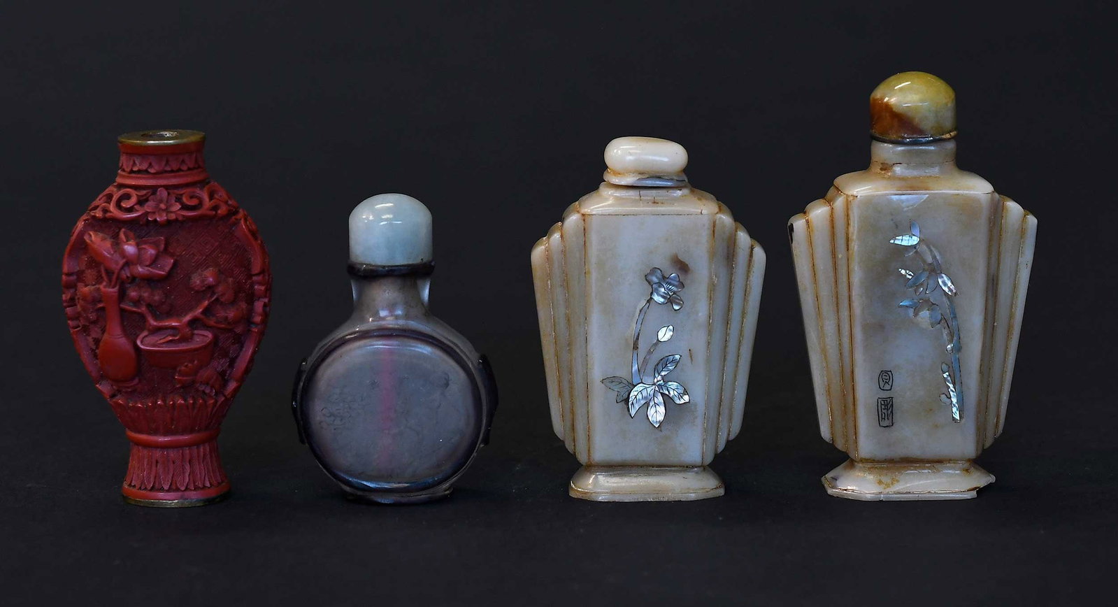 Four Assorted Chinese Snuff Bottles - 4
