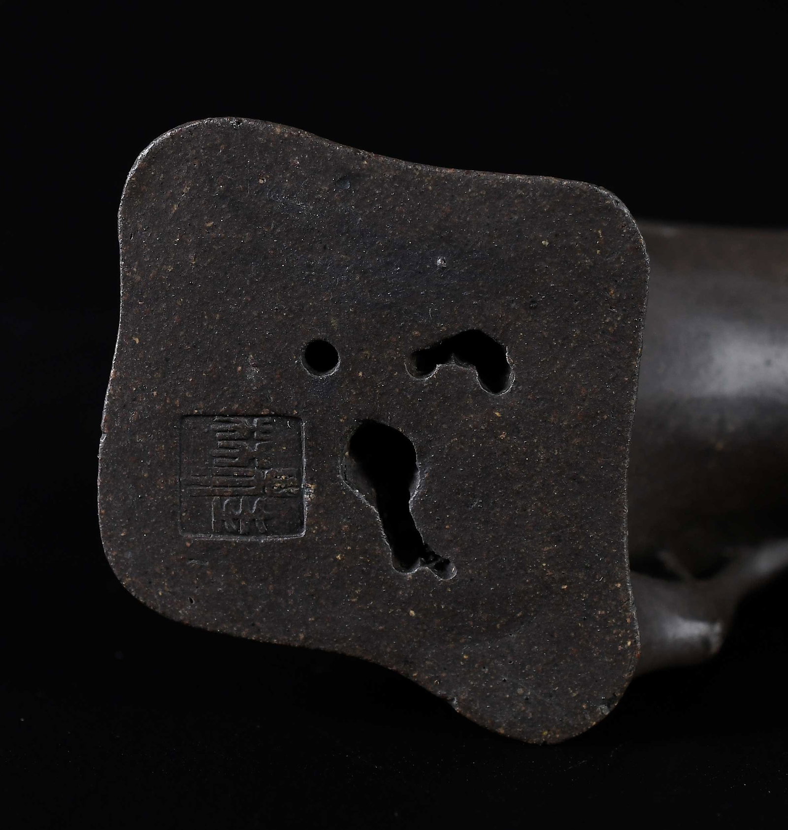 Chinese Ceramic Root Form Brush Rest - 5