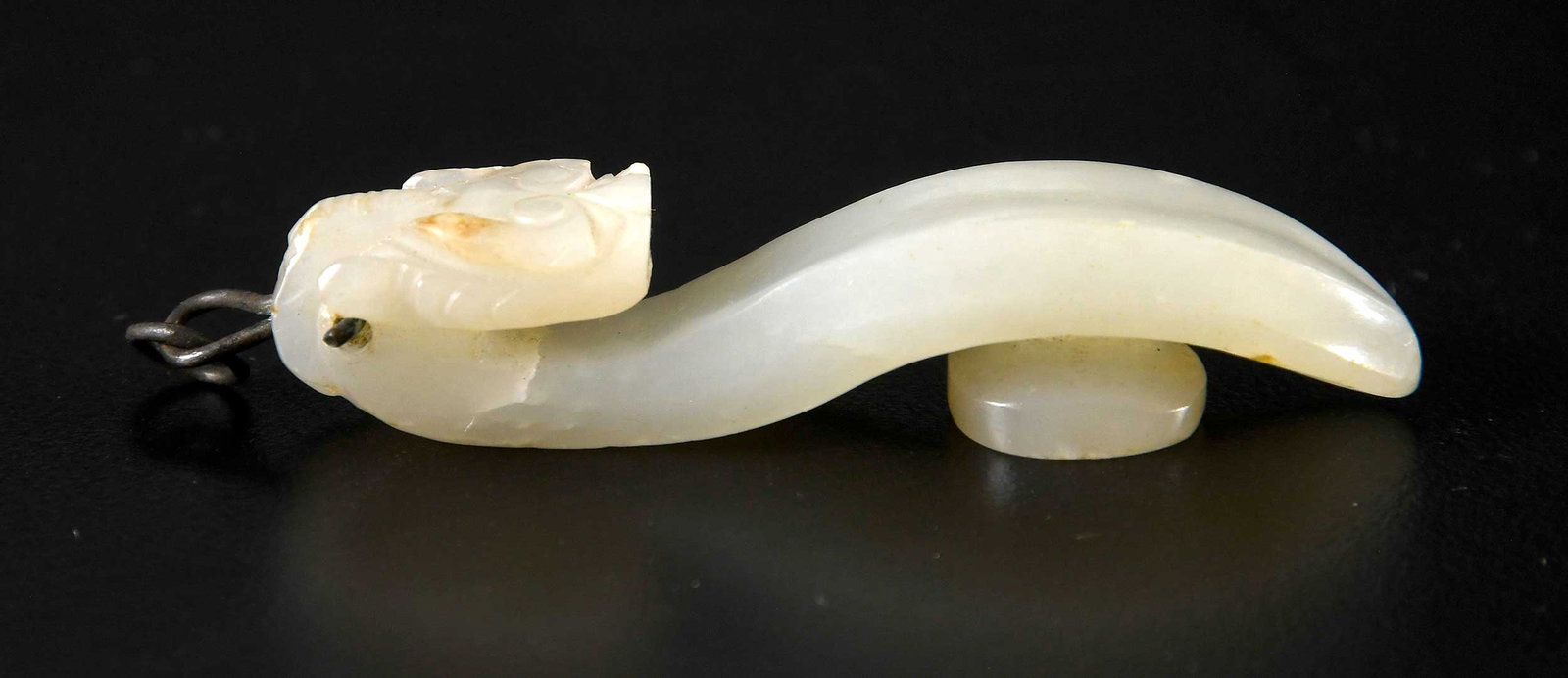 Two Jade Belt Hooks - 6