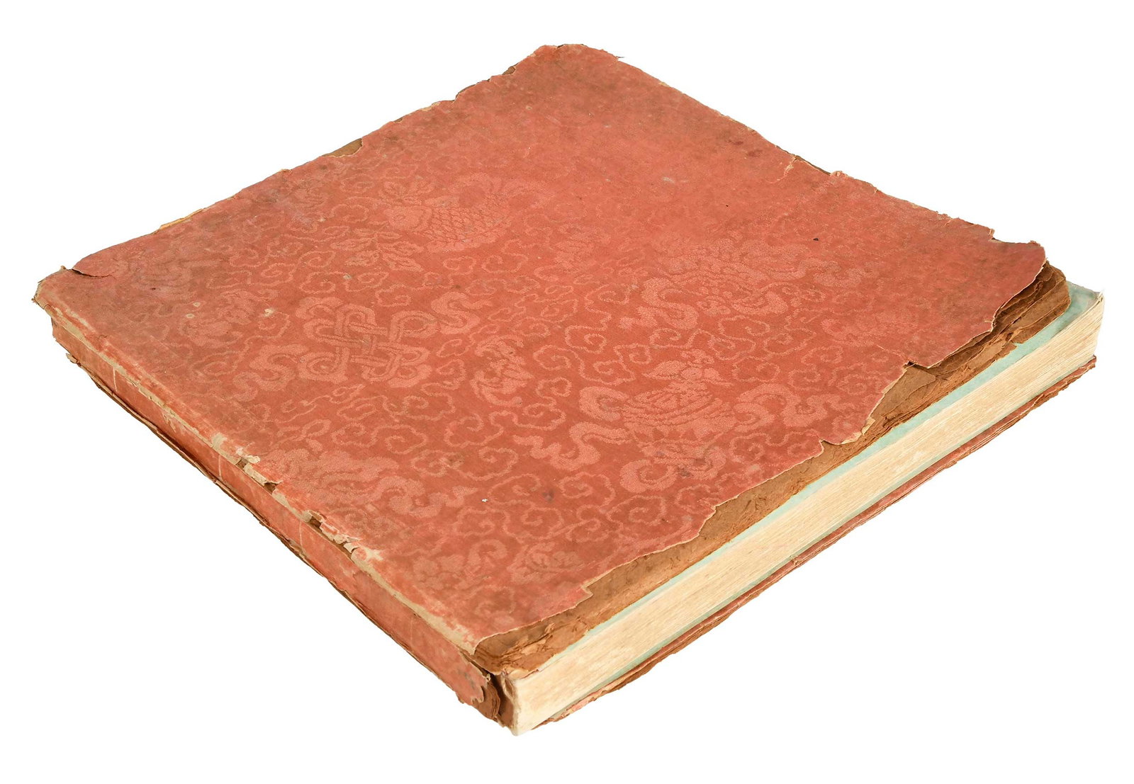 Rare Album of Chinese Trade Drawings, Studio of Sunqua: late Qing dynasty, front endpaper with red Sunqua (Chinese, fl. 1830-1870) studio stamp with eight stars, containing 120 expressive and finely detailed ink illustrations depicting people working
