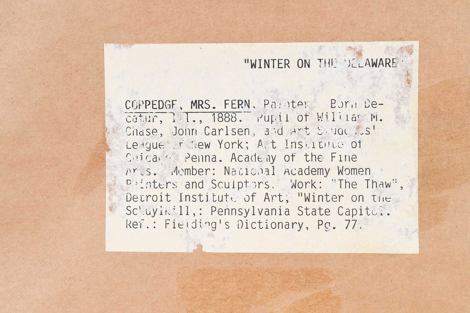 Fern Coppedge - 11