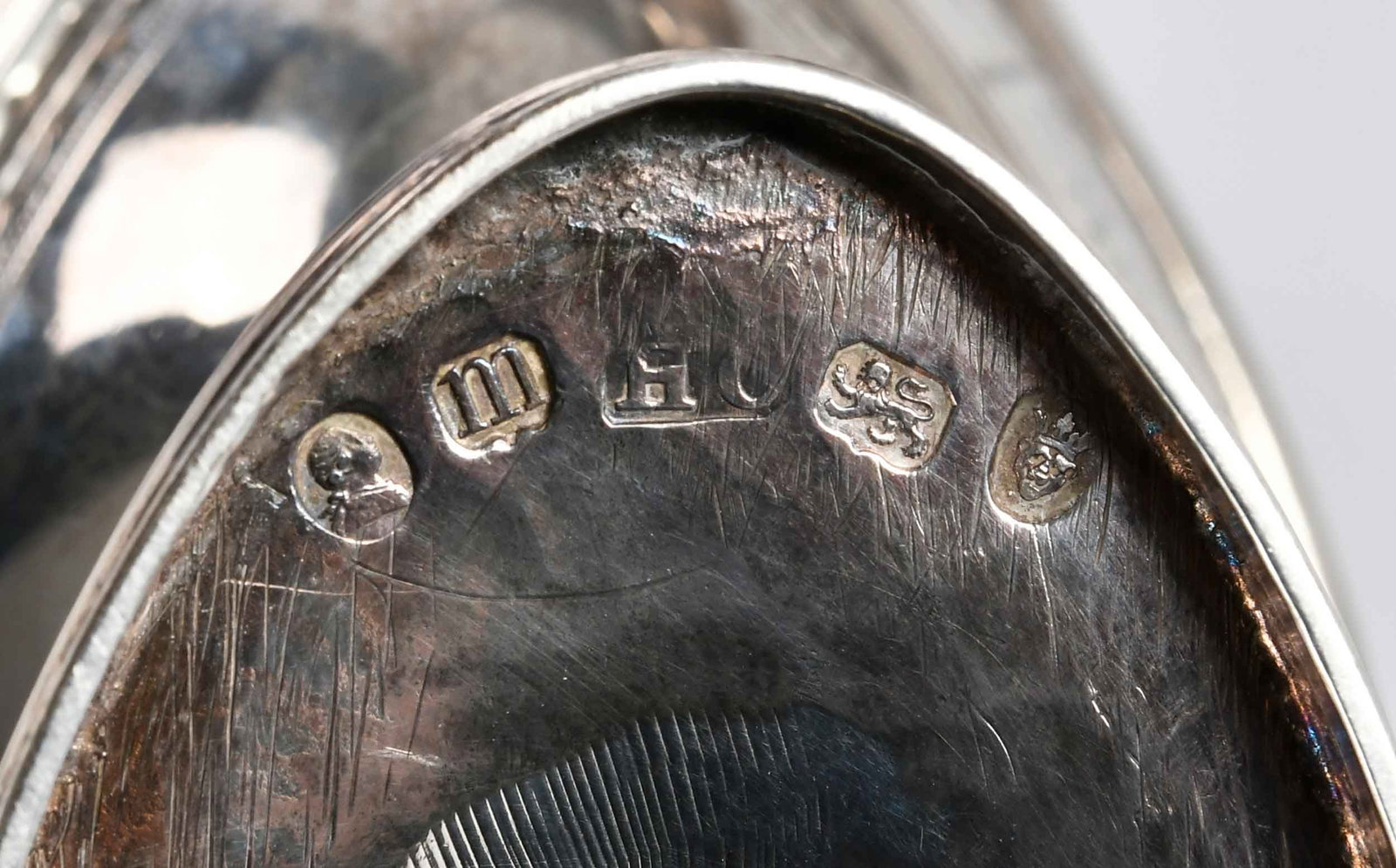 Three English Silver Table Items - 3