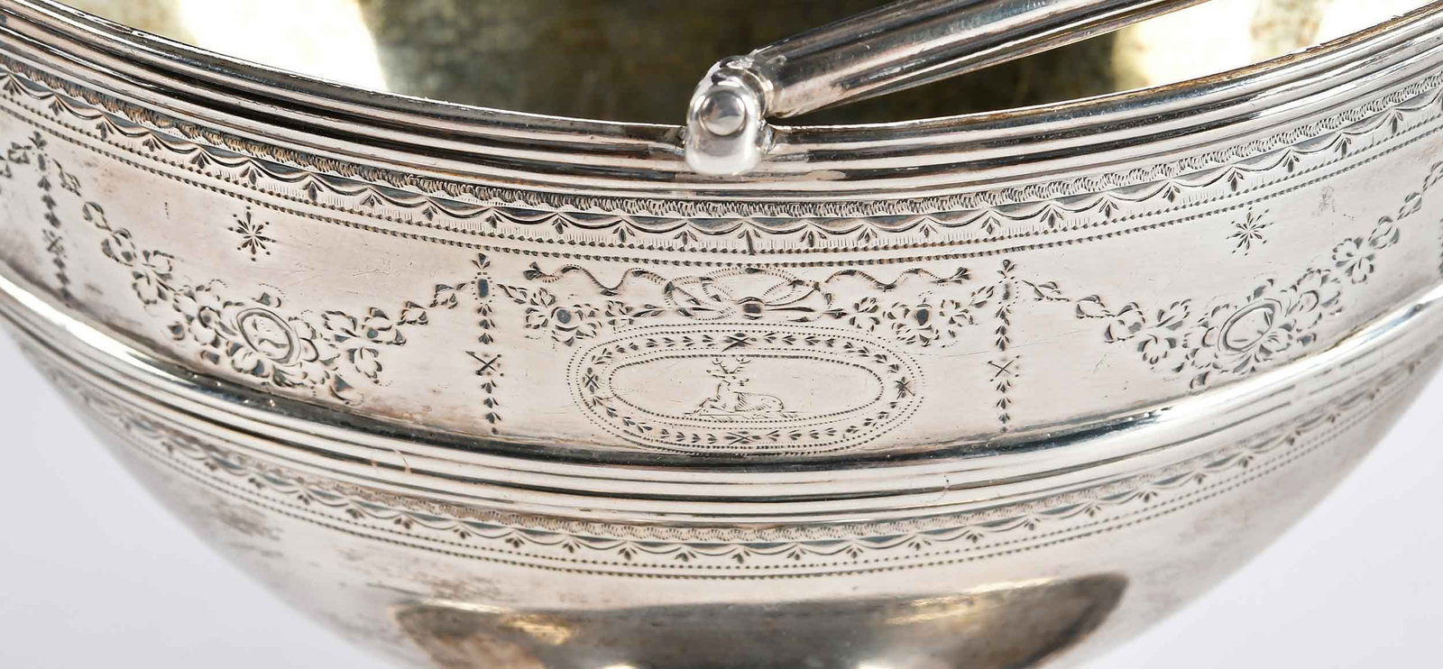 Three English Silver Table Items - 4