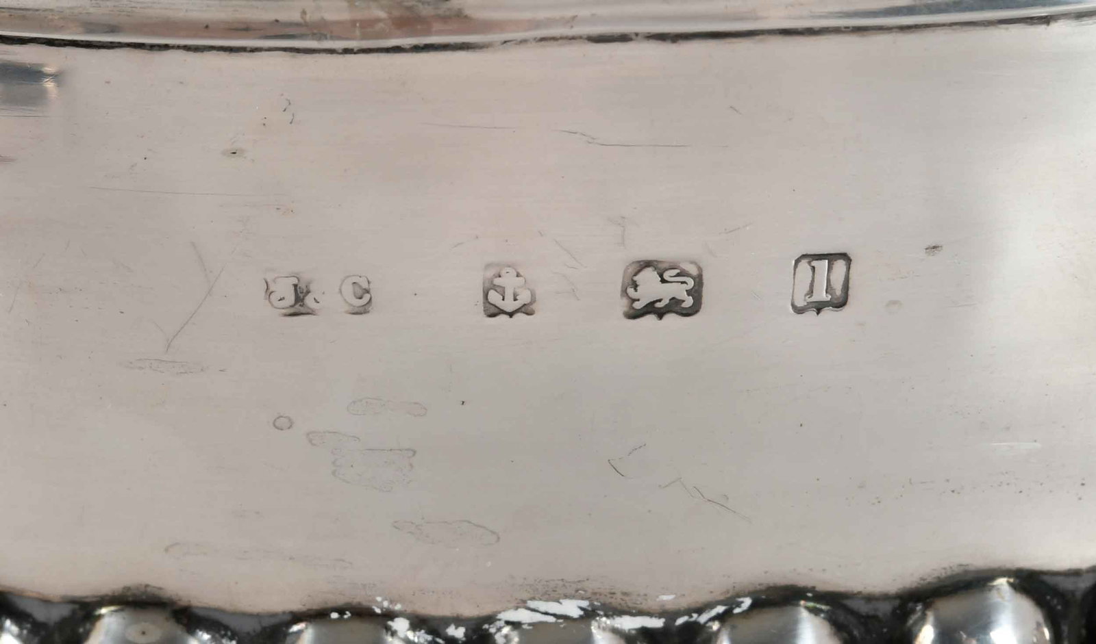 Three English Silver Table Items - 5