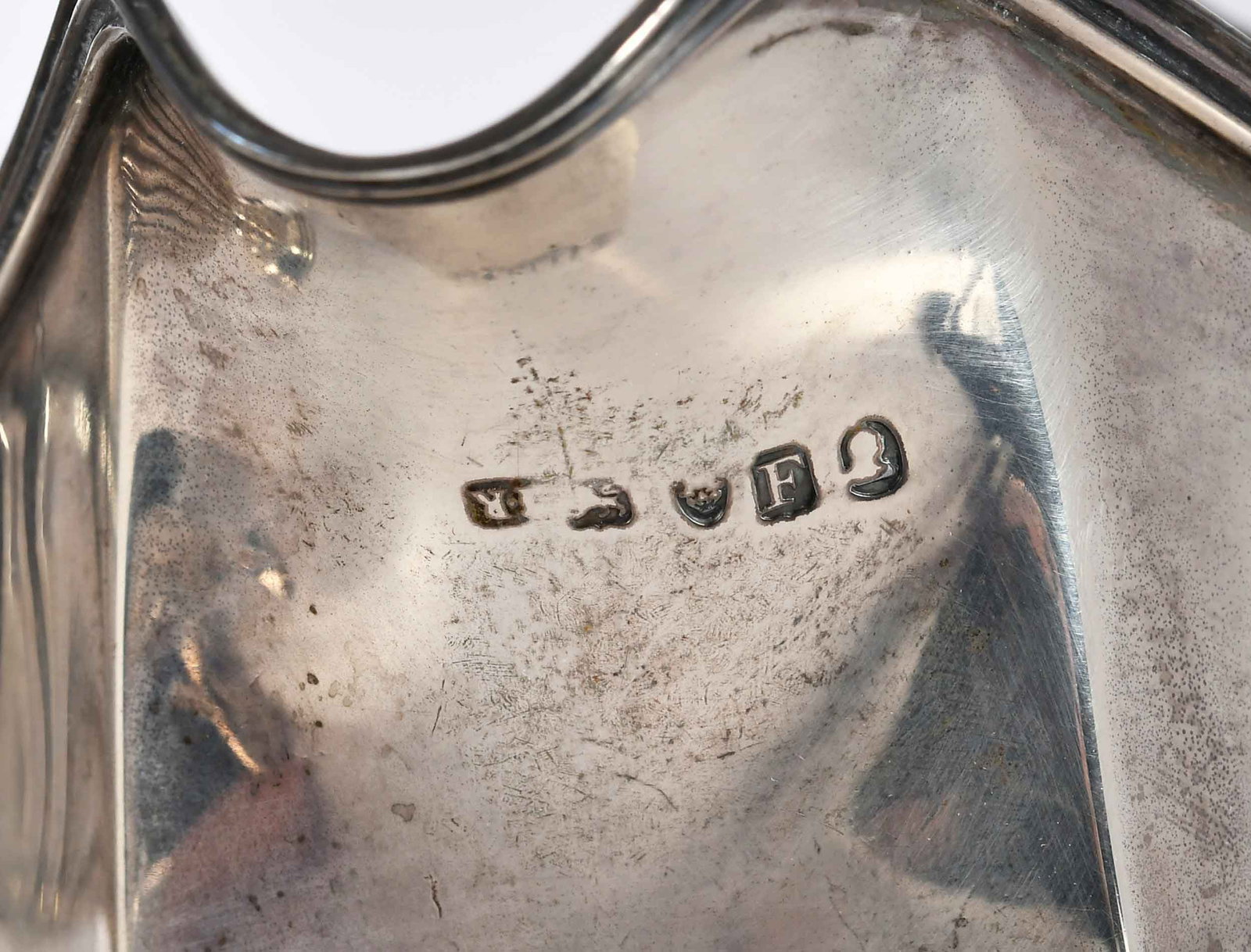 Three English Silver Table Items - 6