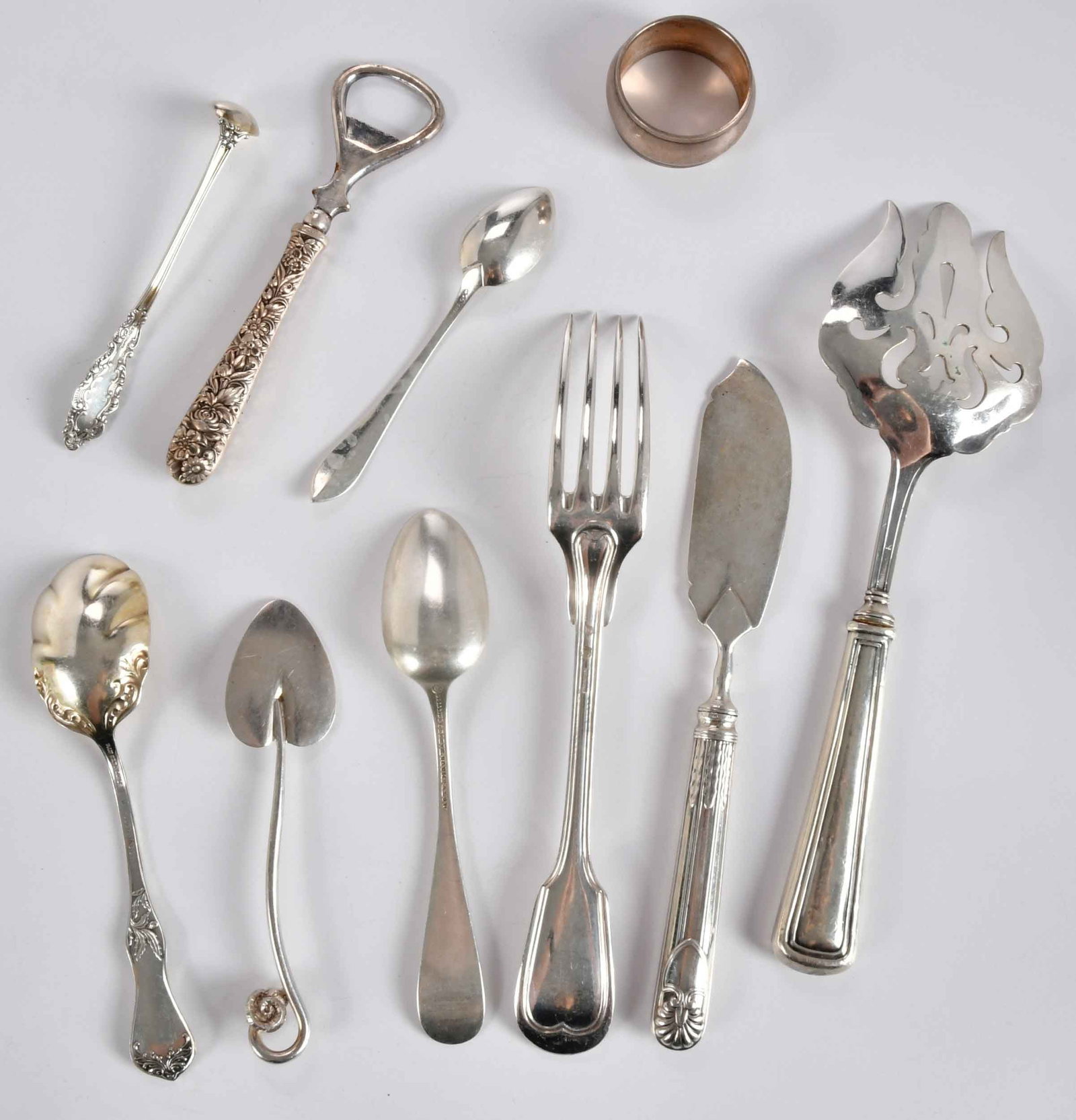 47 Pieces Assorted Silver Flatware - 3