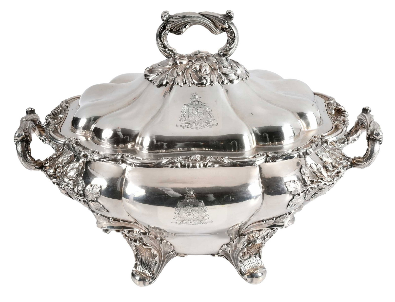 Old Sheffield Plate Tureen (1 of 6)