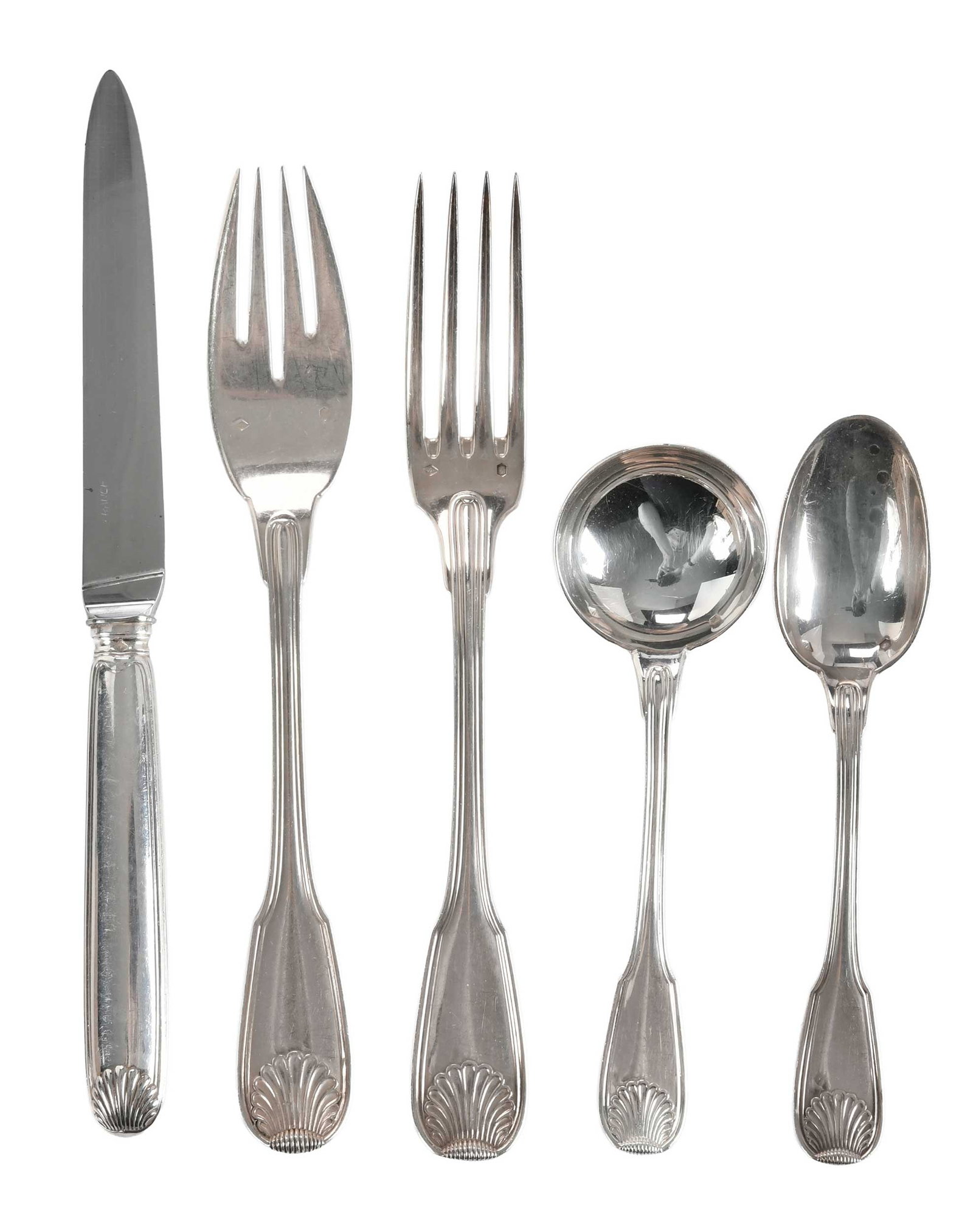40 Pieces French Silver Flatware, Emile Puiforcat (1 of 4)