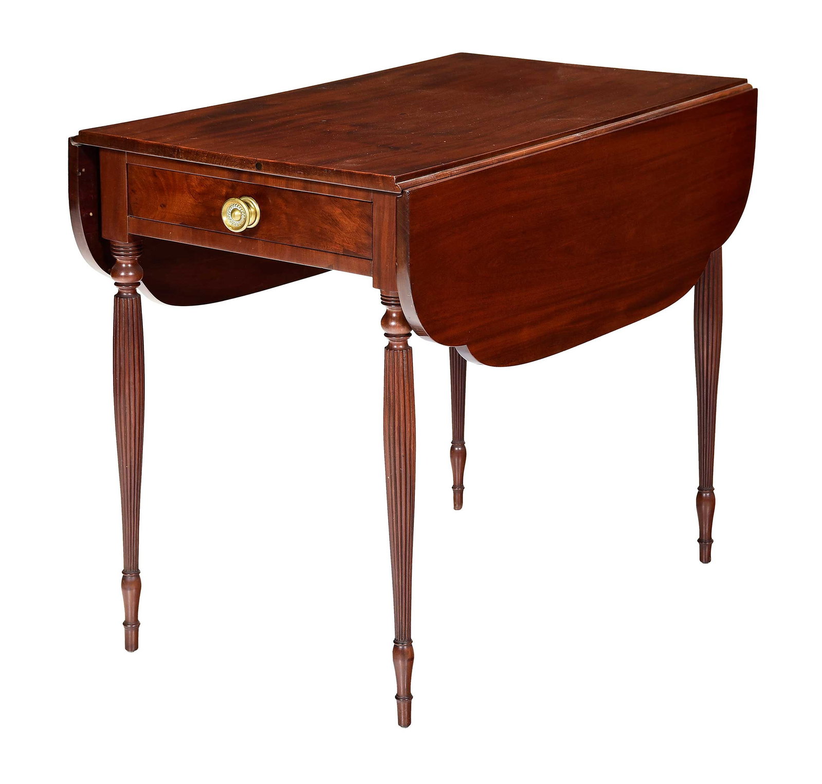 American Federal Figured Mahogany Pembroke Table (1 of 9)