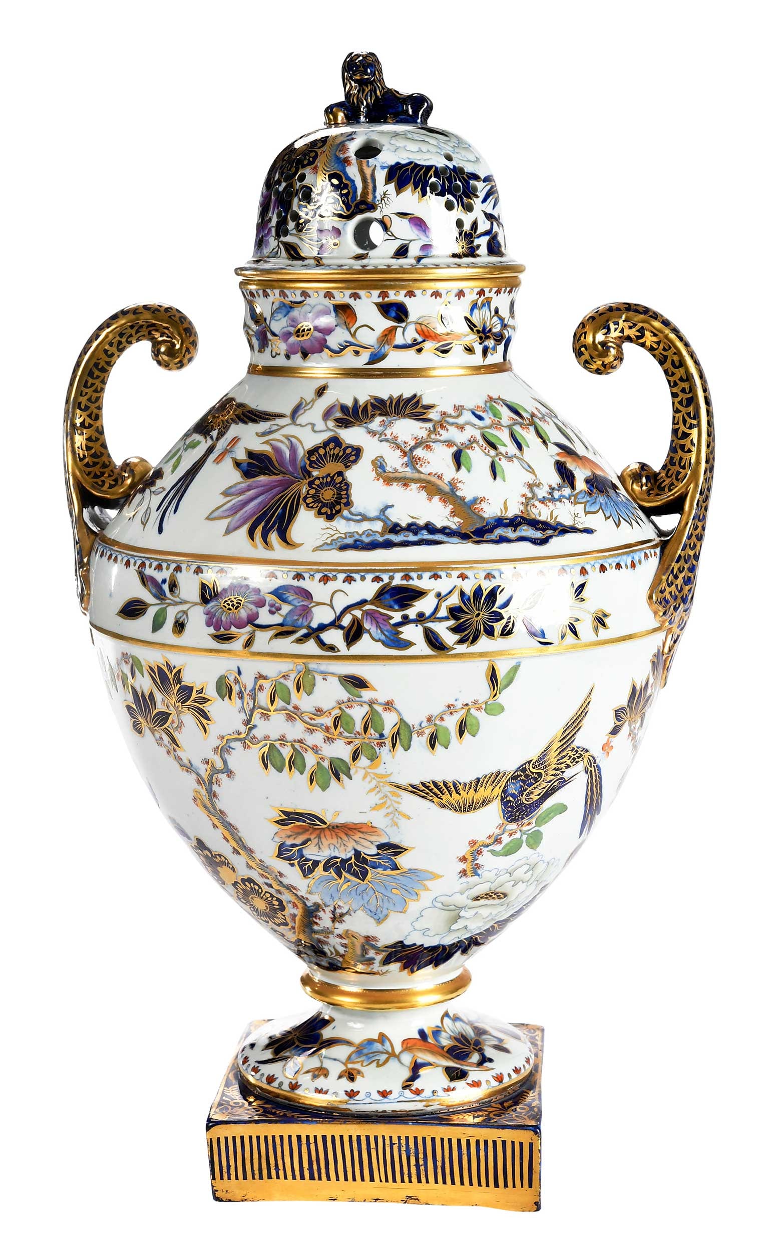 Large Davenport Flying Bird Pattern Potpourri (1 of 9)