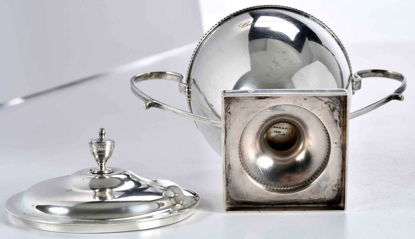 Two Kirk Sterling Table Items - 4