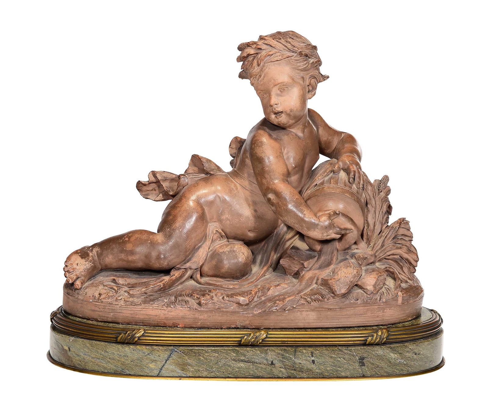 18th Century Style French Terracotta Putto Sculpture (1 of 8)