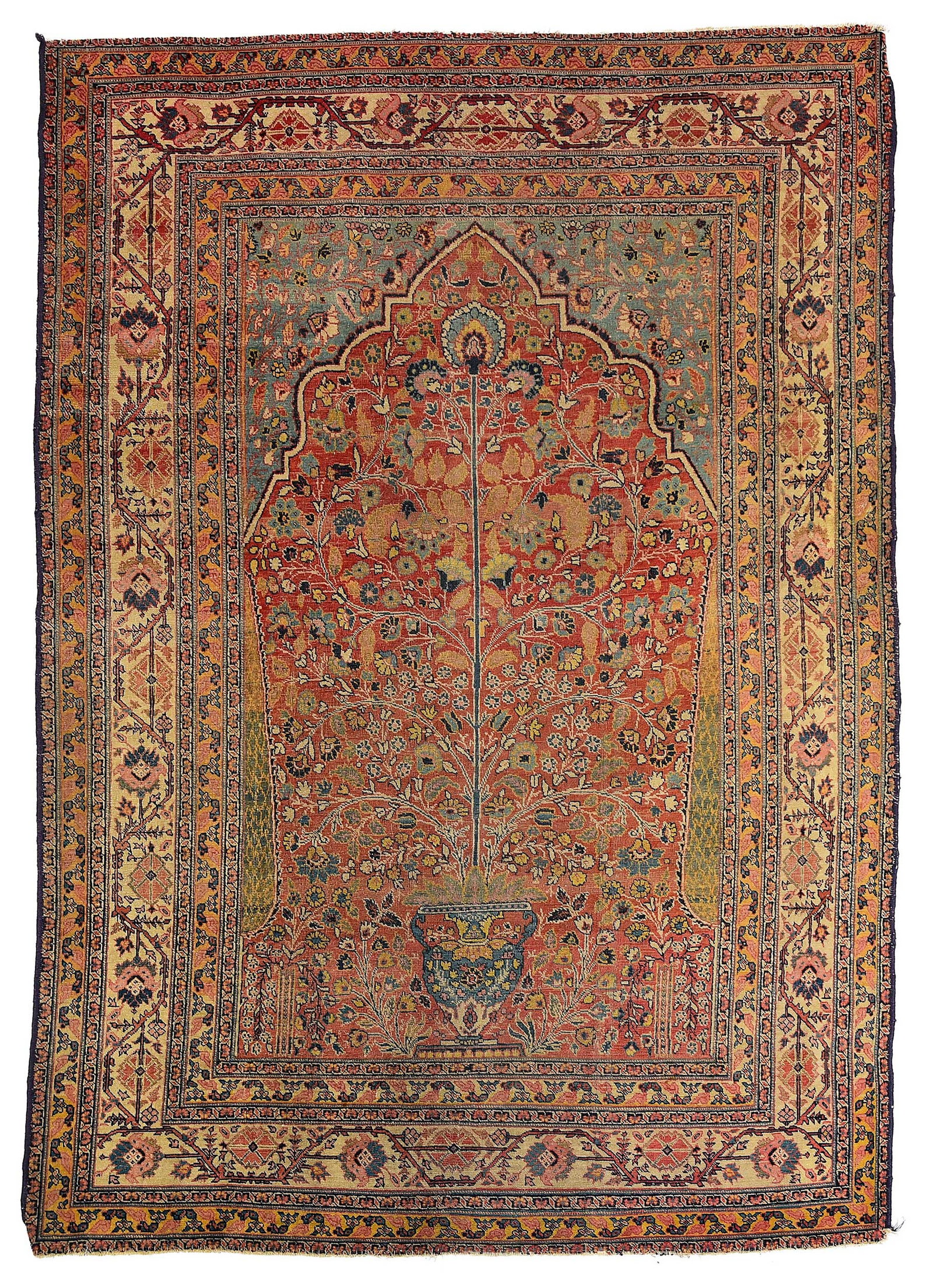 Keshan Tree of Life Prayer Rug (1 of 7)