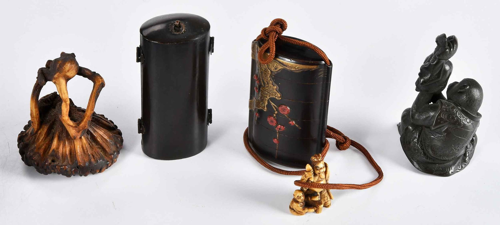 16 Assorted Small Asian Cabinet Objects - 2