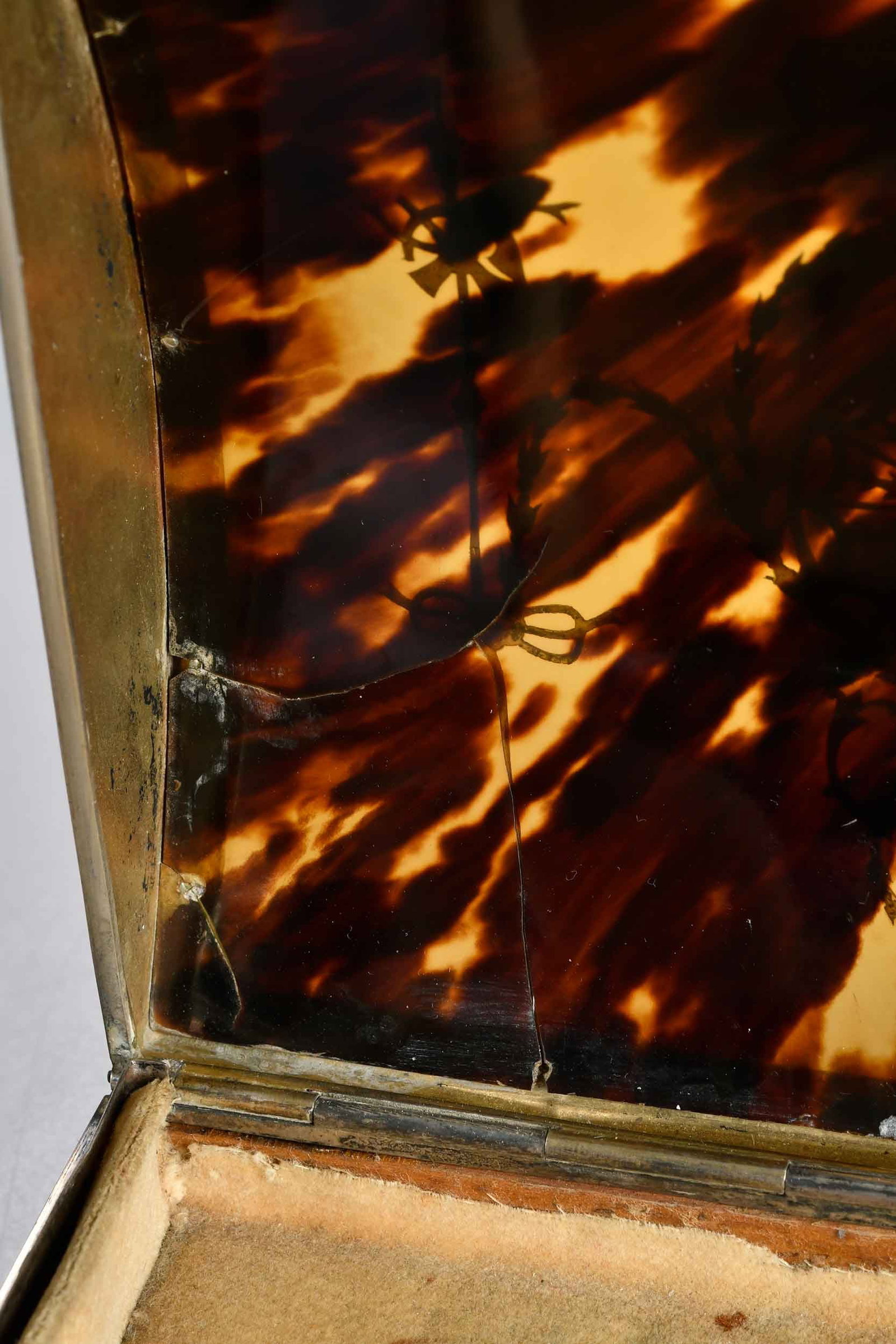 14 Silver Mounted Tortoiseshell Boxes - 5