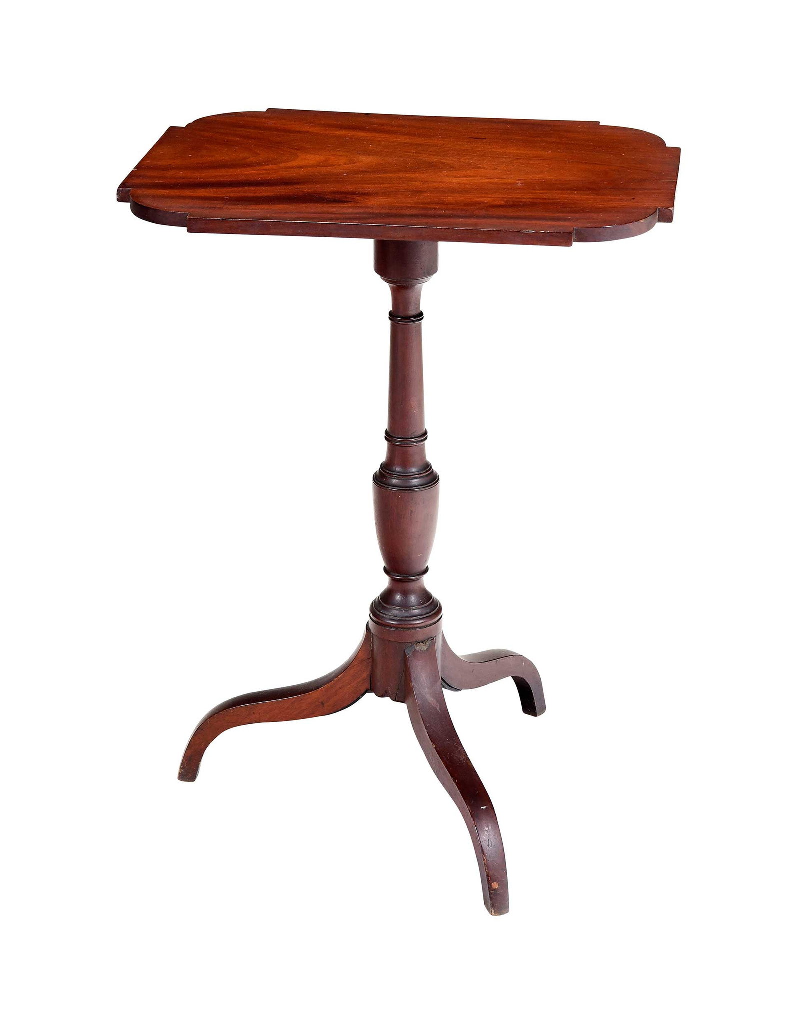 American Federal Mahogany Tripod Tilt Top Candlestand (1 of 6)