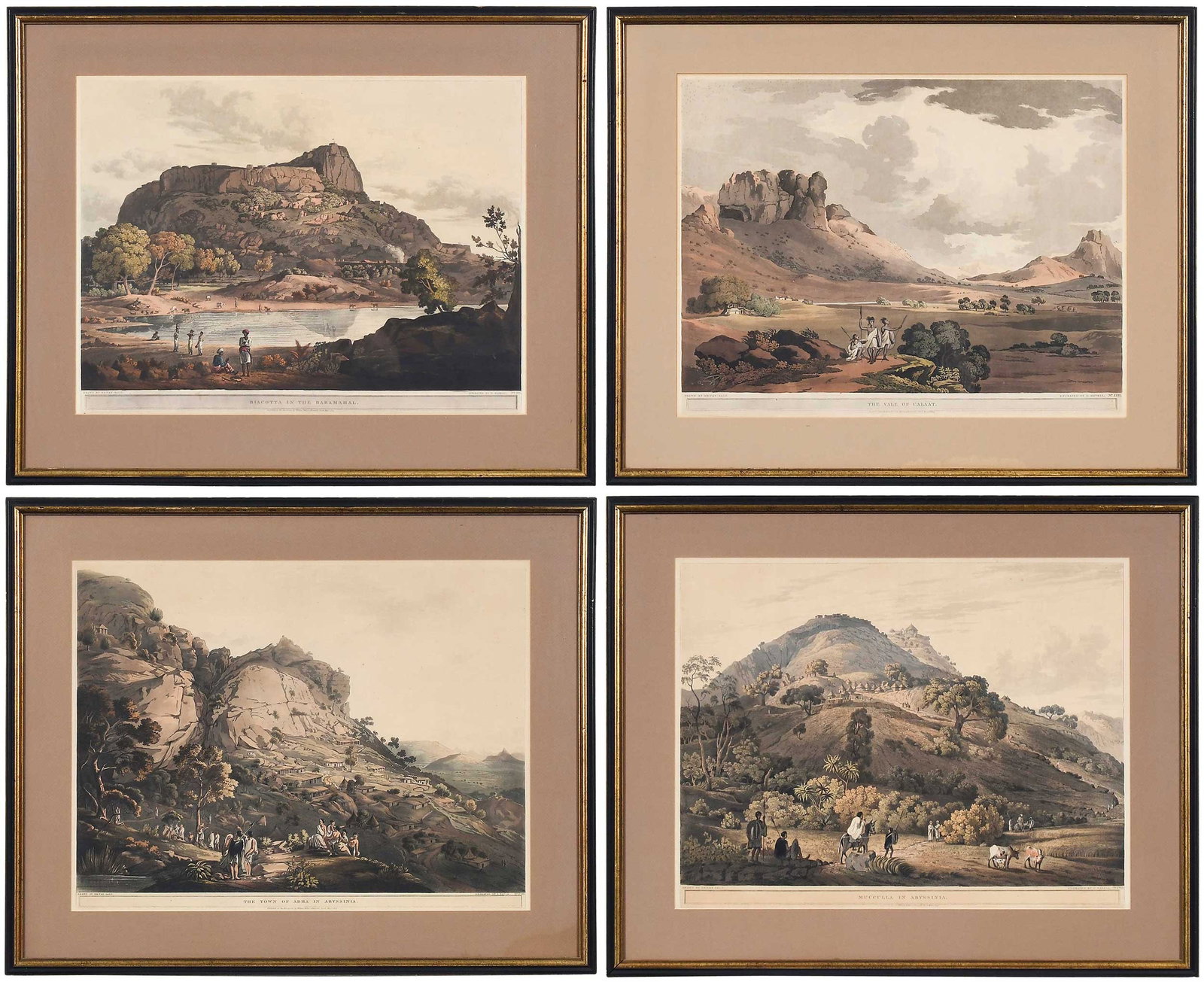 Four Views After Henry Salt (British, 1780â€“1827) (1 of 18)