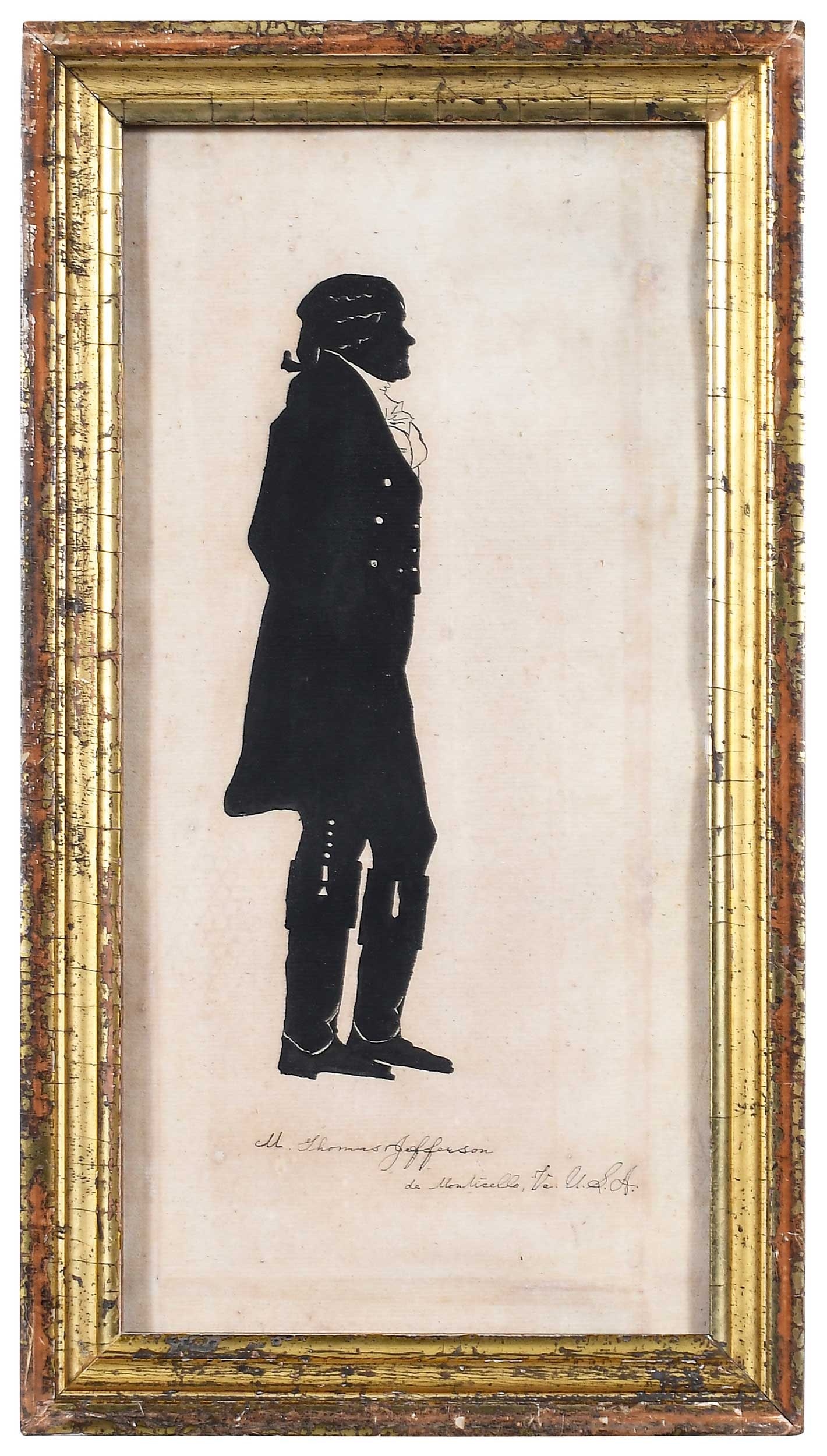 Full Figure Silhouette of Thomas Jefferson (1 of 5)