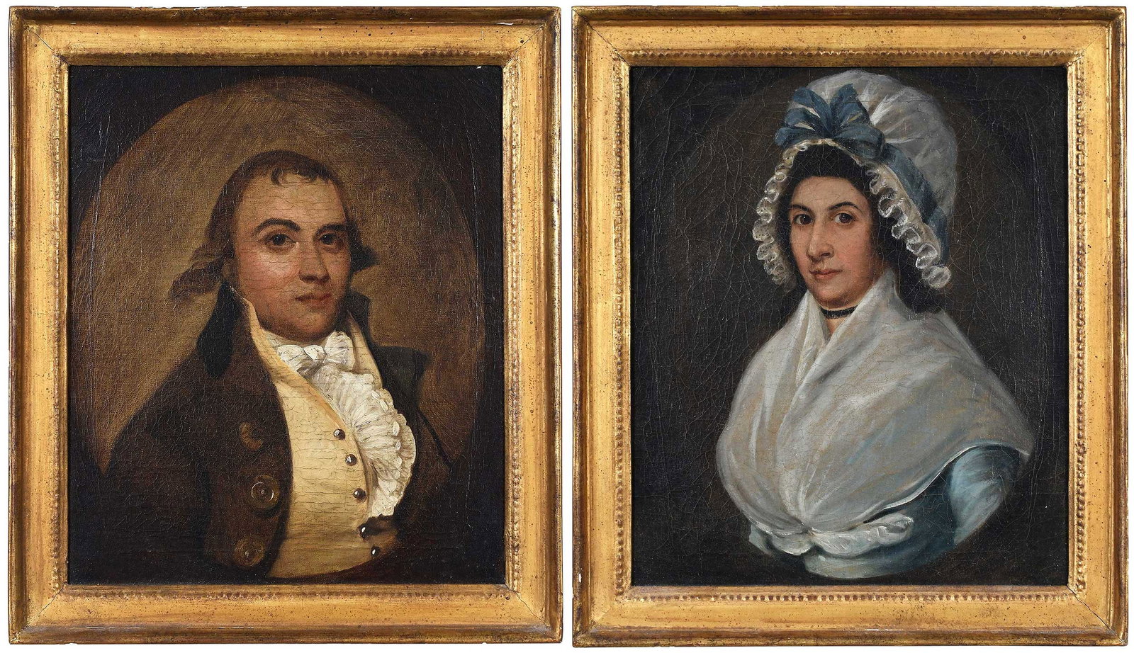 Pair of American School Portraits (1 of 13)