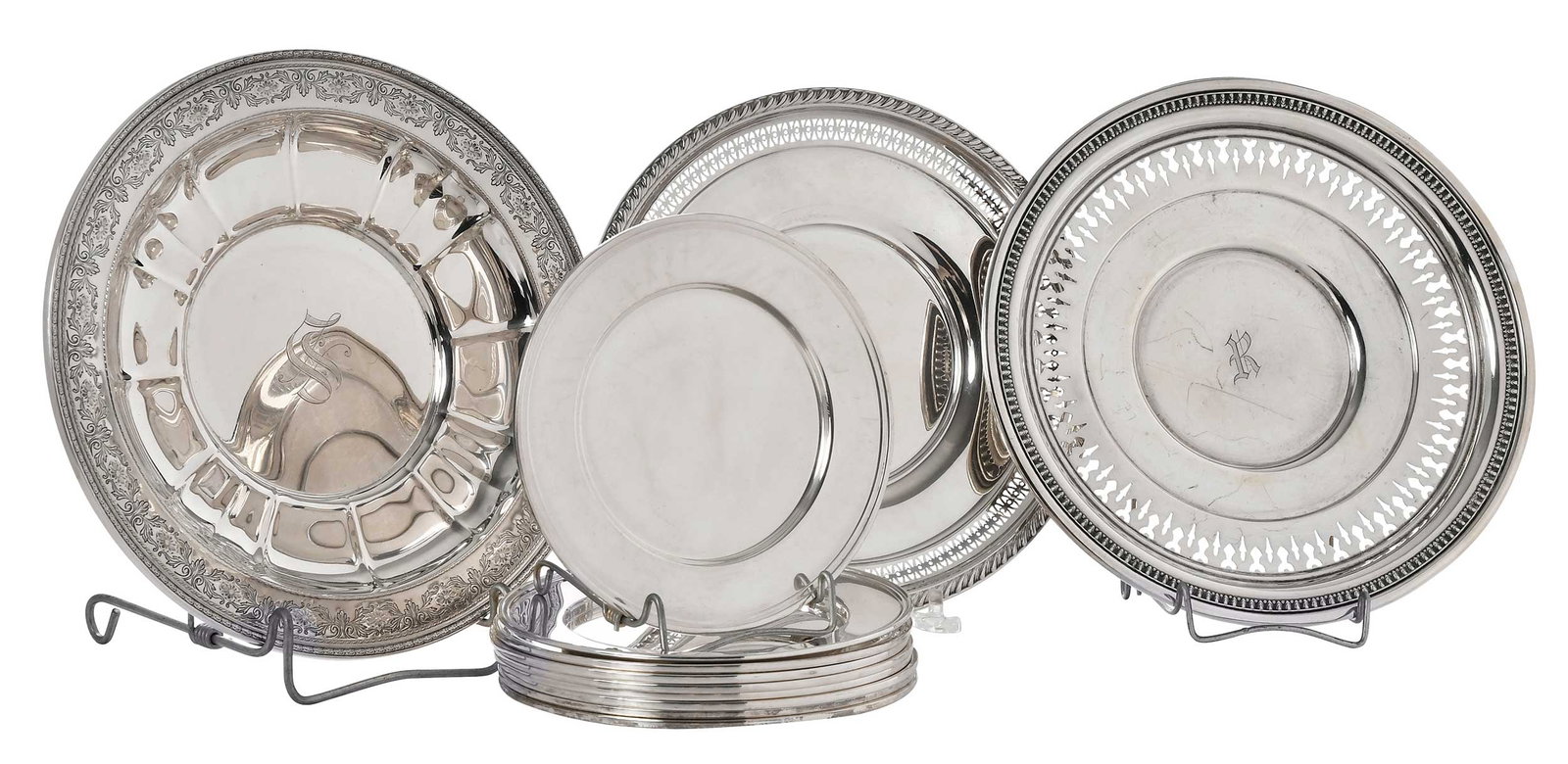 Twelve Sterling Plates (1 of 7)