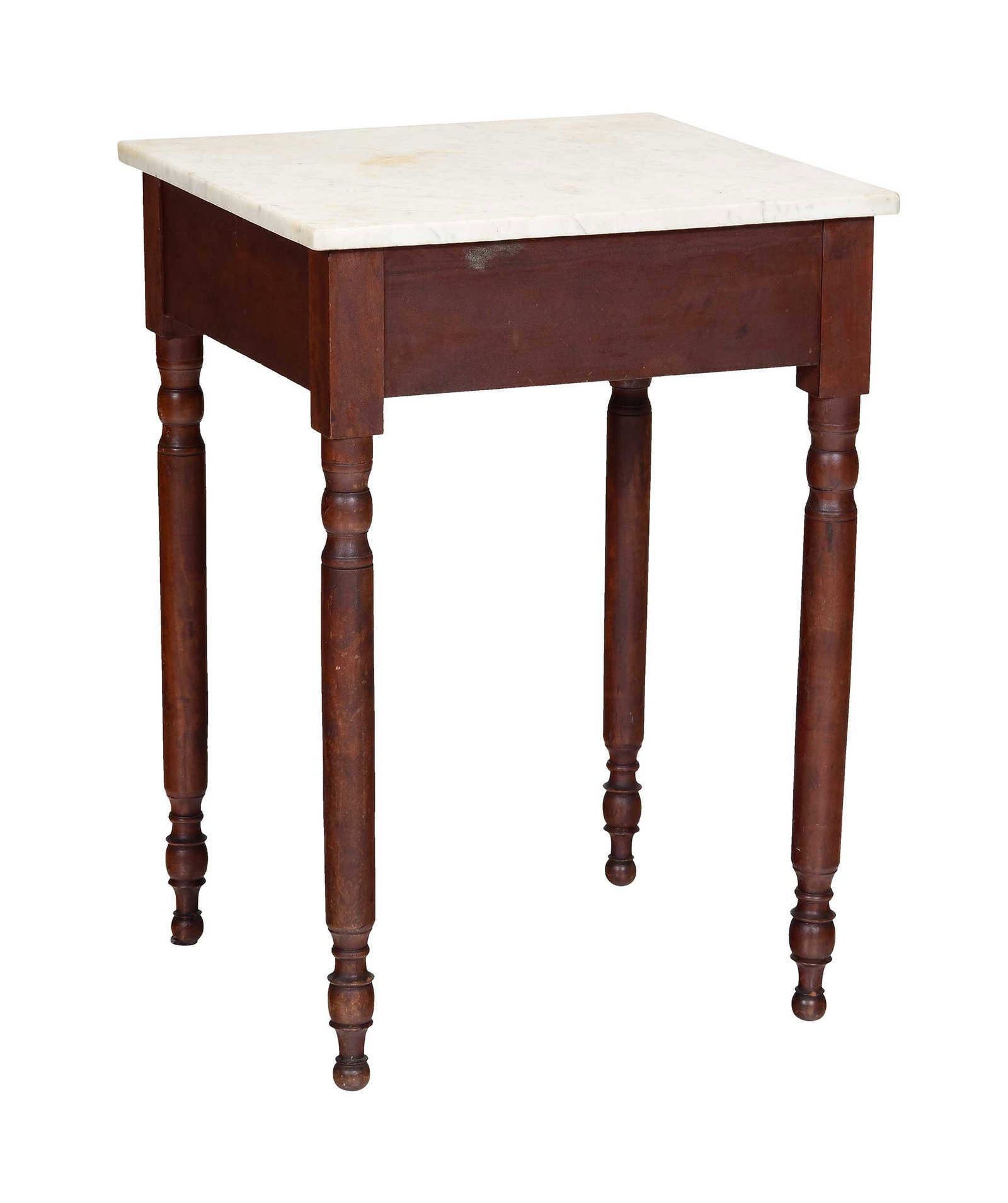 American Cherry Marble Top Biscuit Table or Mixing Stand (1 of 5)