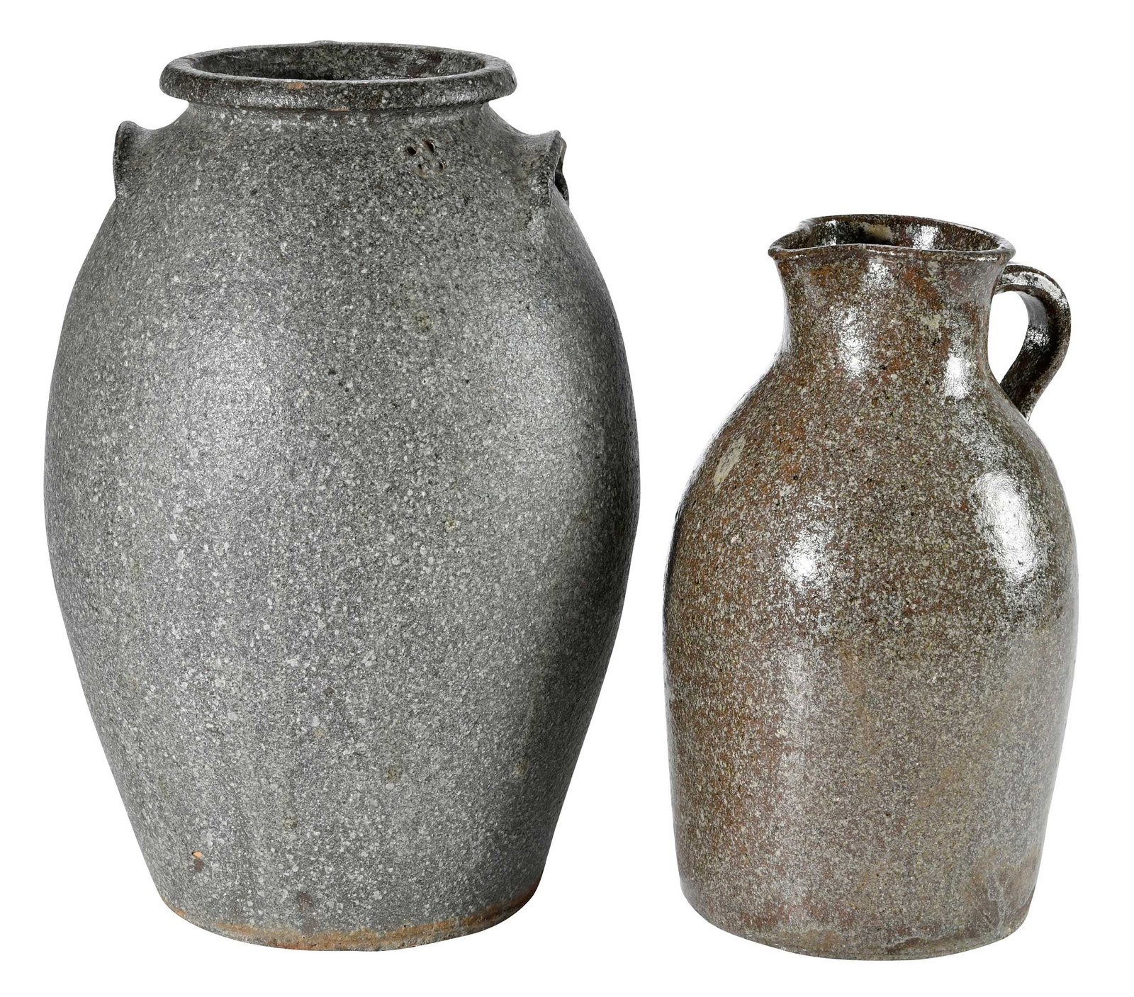 Two Pieces of Donkel Attributed North Carolina Stoneware (1 of 15)