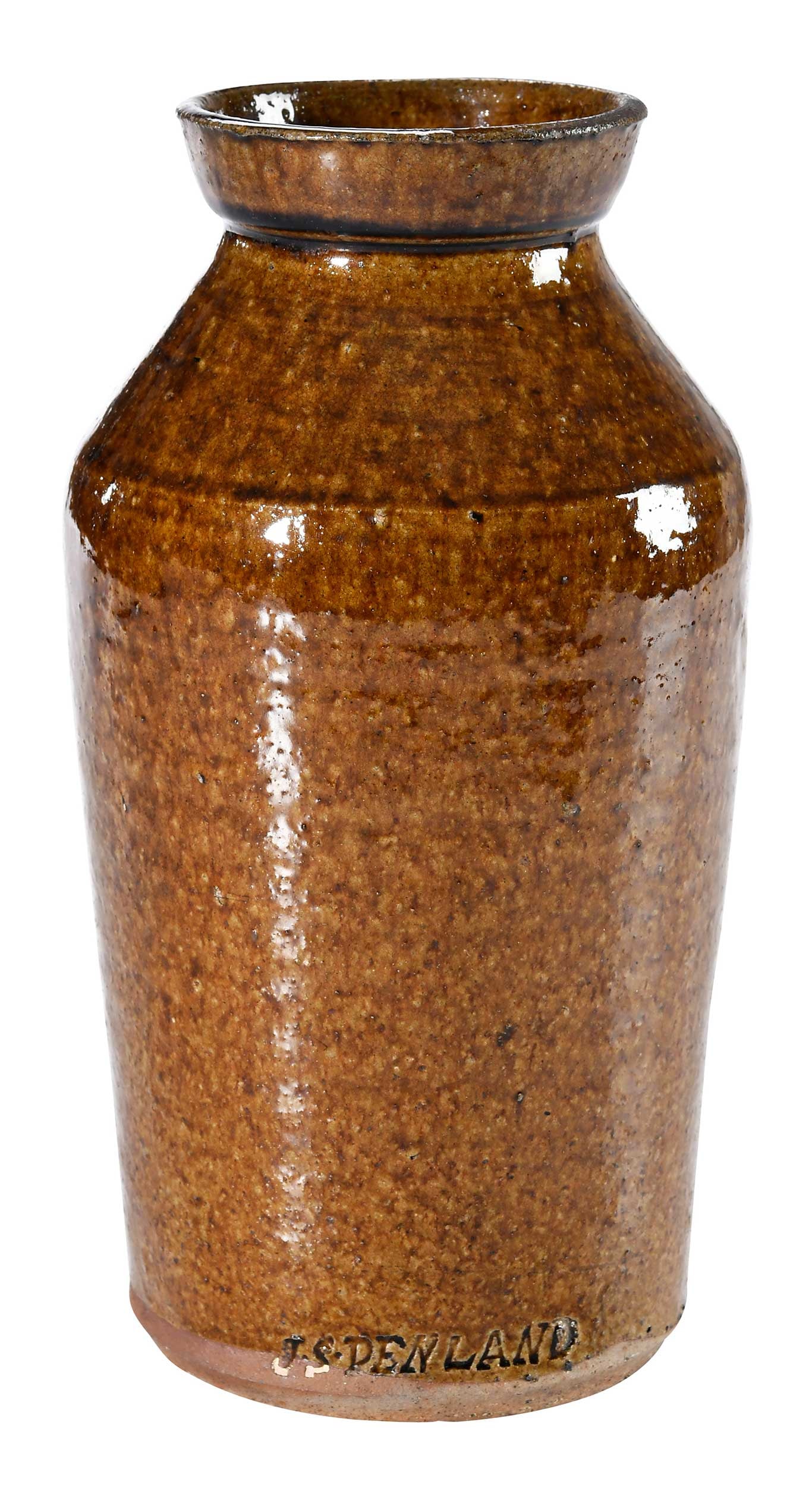 Rare J.S. Penland Buncombe County, North Carolina Stoneware Canning Jar (1 of 10)