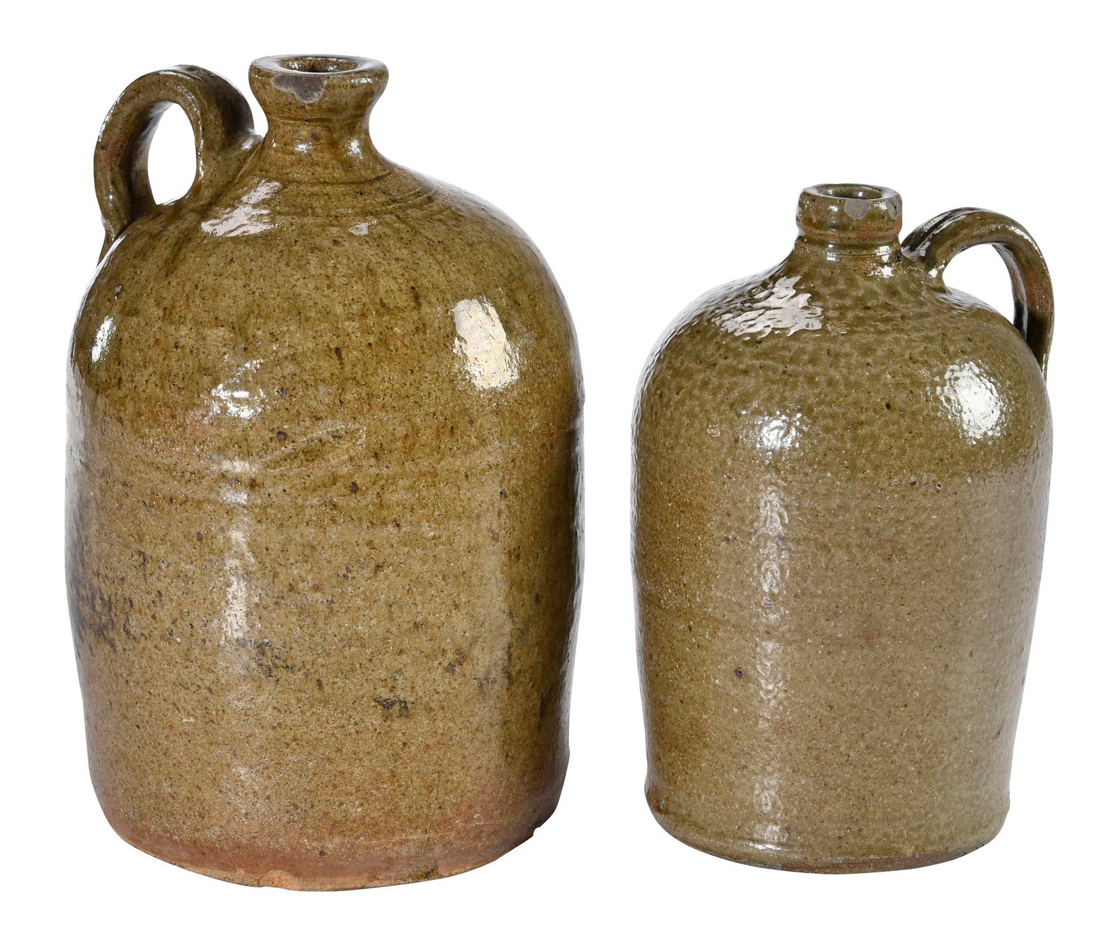Two Edgefield District South Carolina Landrum Attributed Jugs (1 of 14)