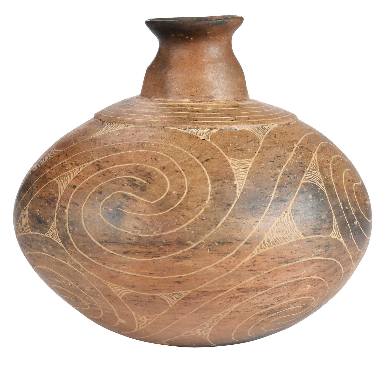 Caddo Style Ceramic Bottle (1 of 8)