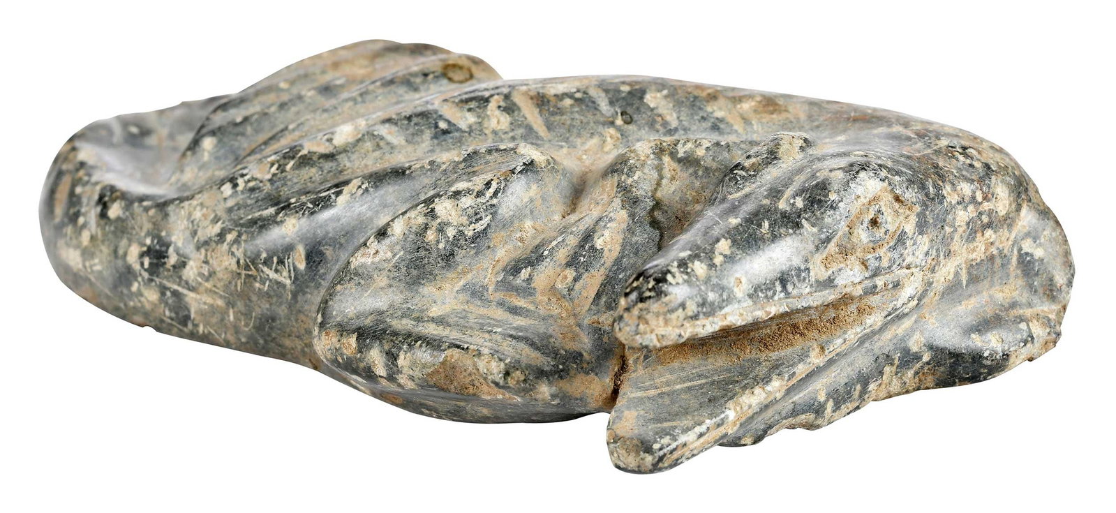 Pre-Columbian Style Carved Jade Crocodile (1 of 6)