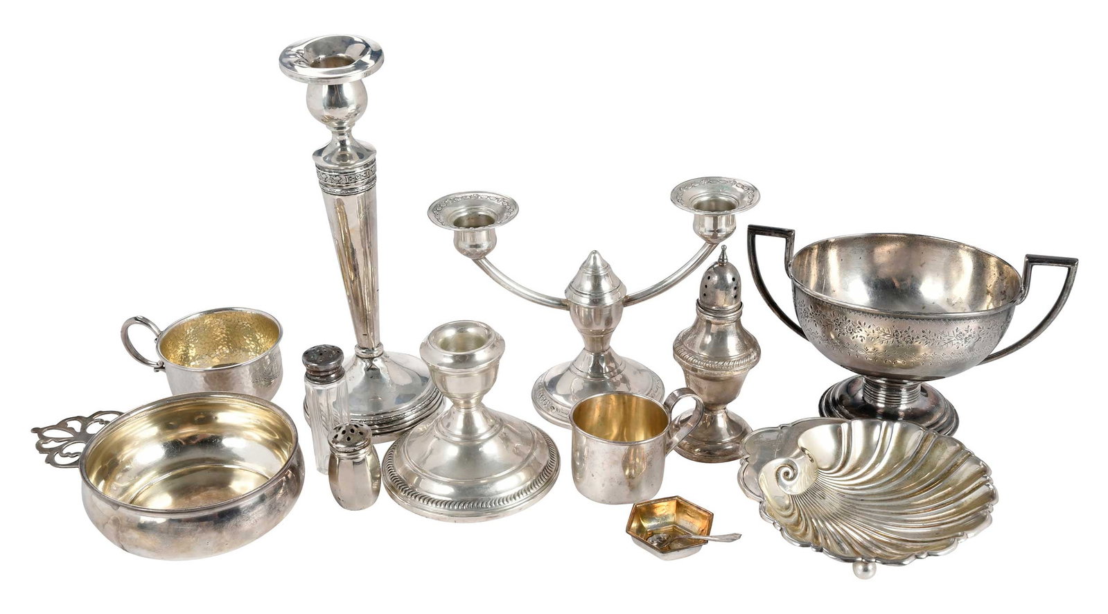 20 Assorted Sterling Table Items (1 of 5)