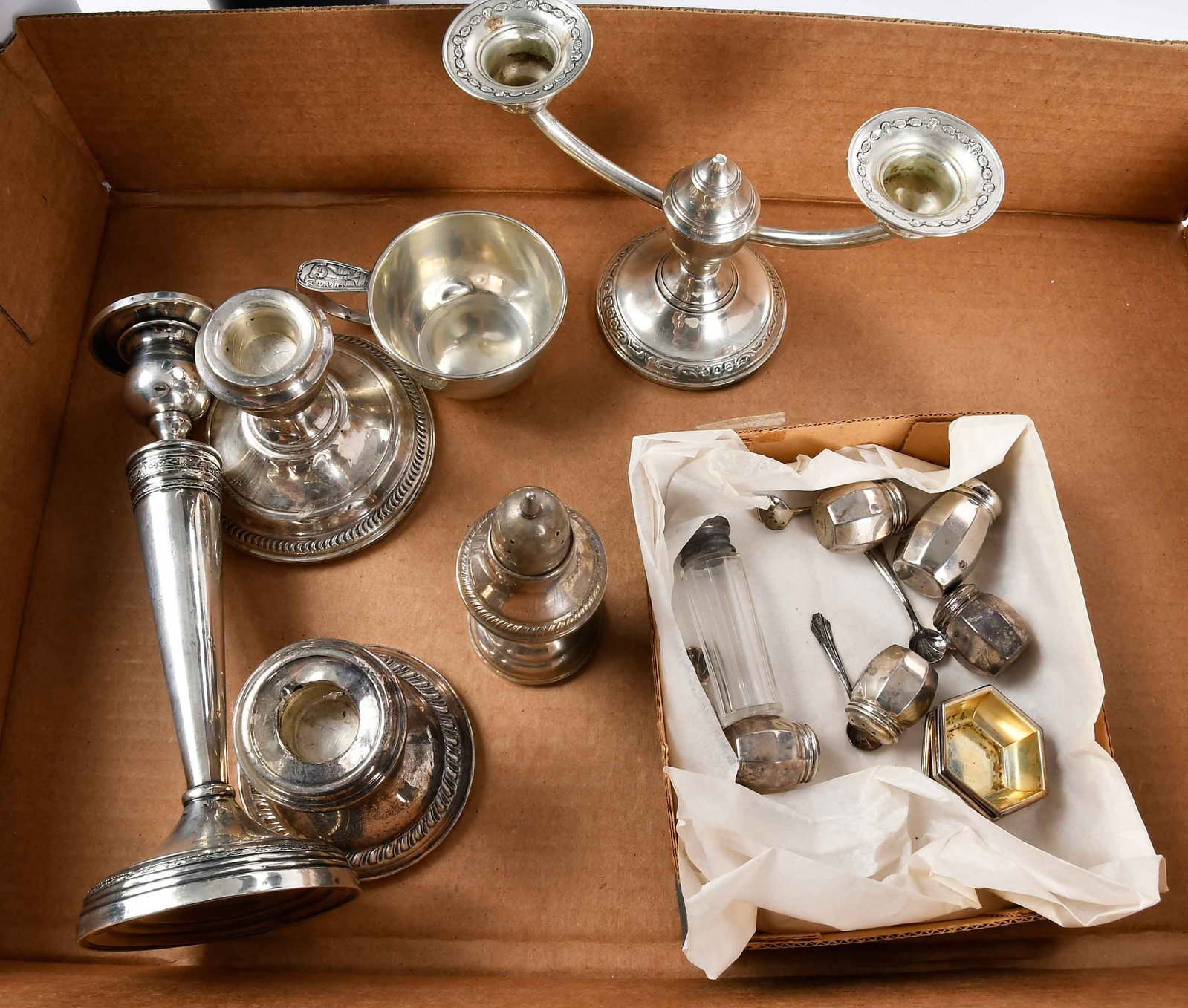 20 Assorted Sterling Table Items - 2