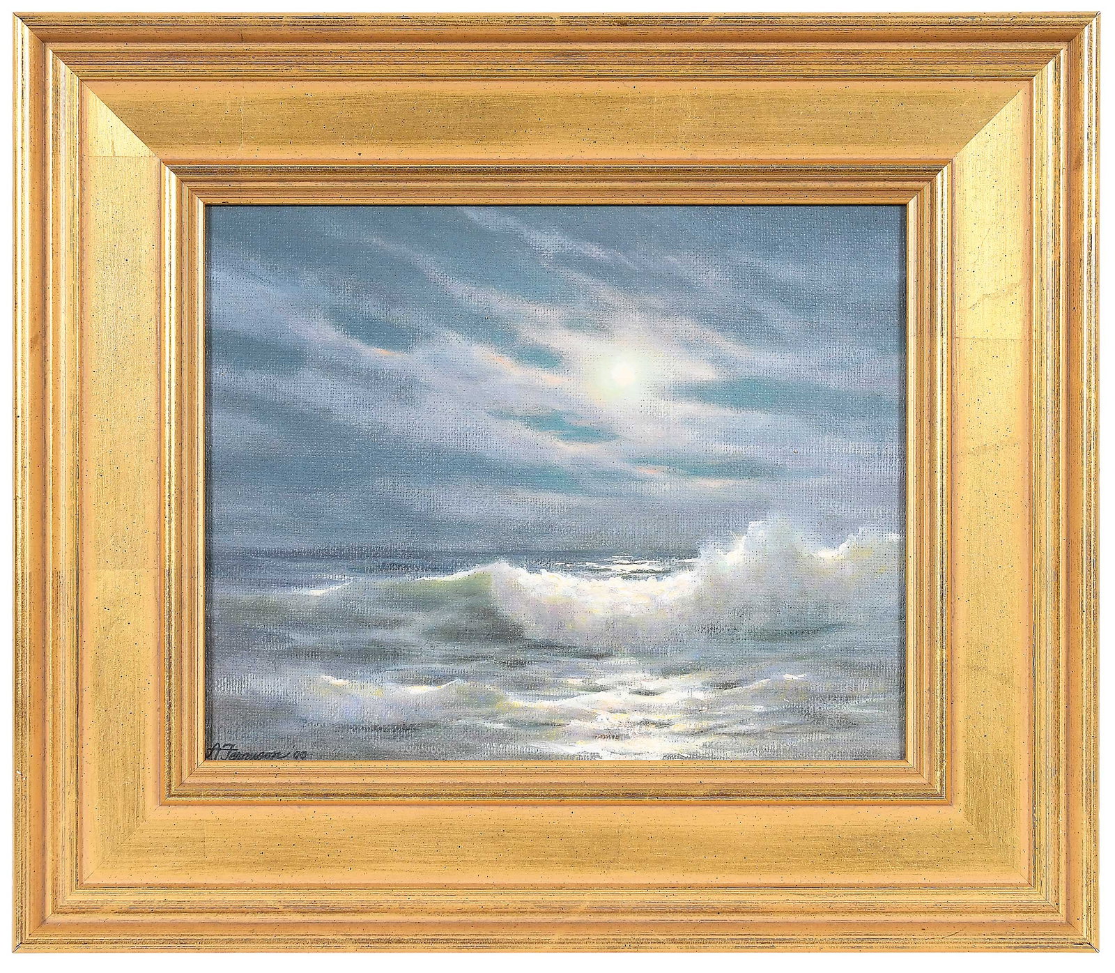 American School Seascape Painting (1 of 5)