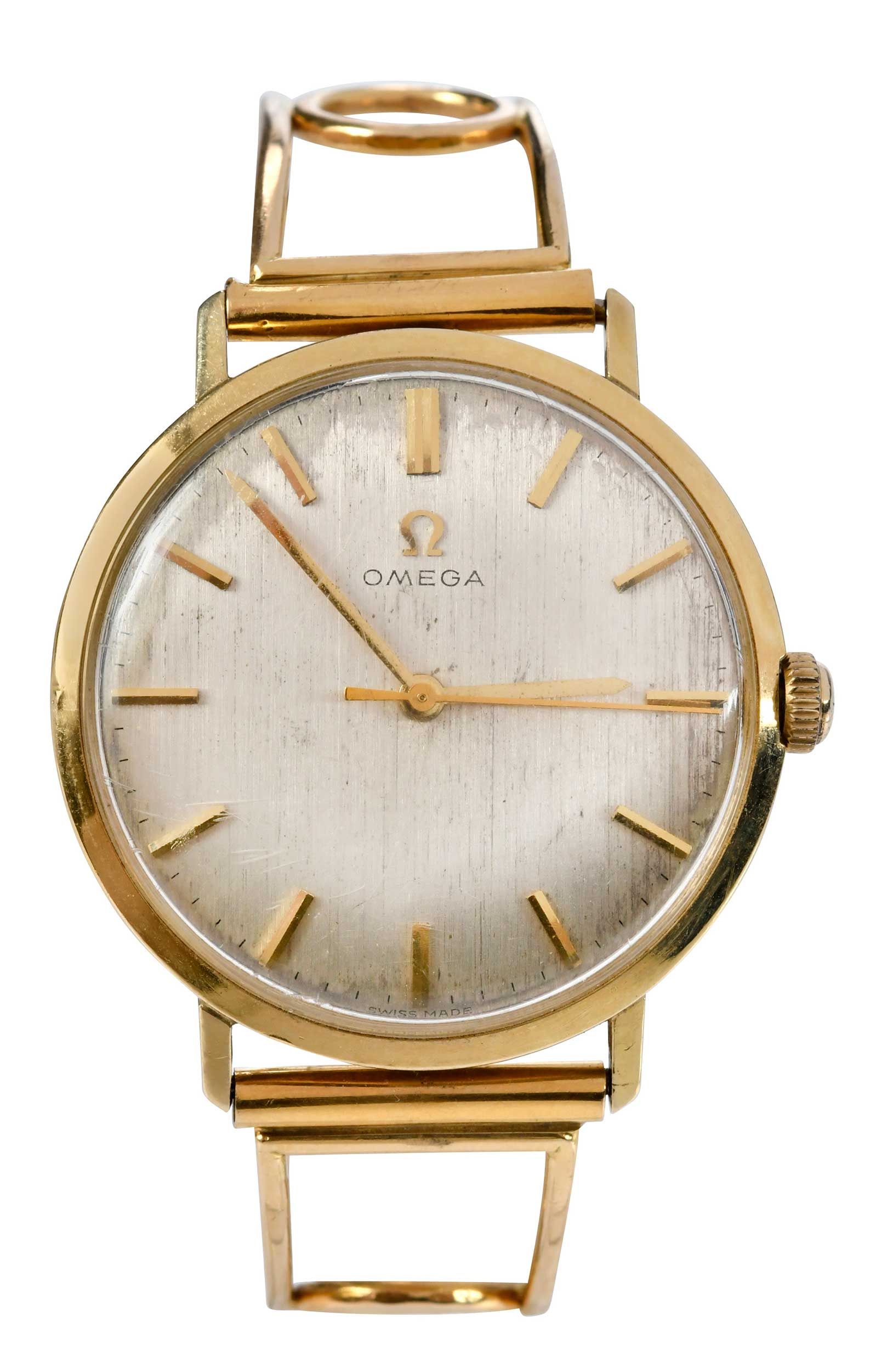 14Kt. Vintage Omega Watch with Gold Bracelet (1 of 8)