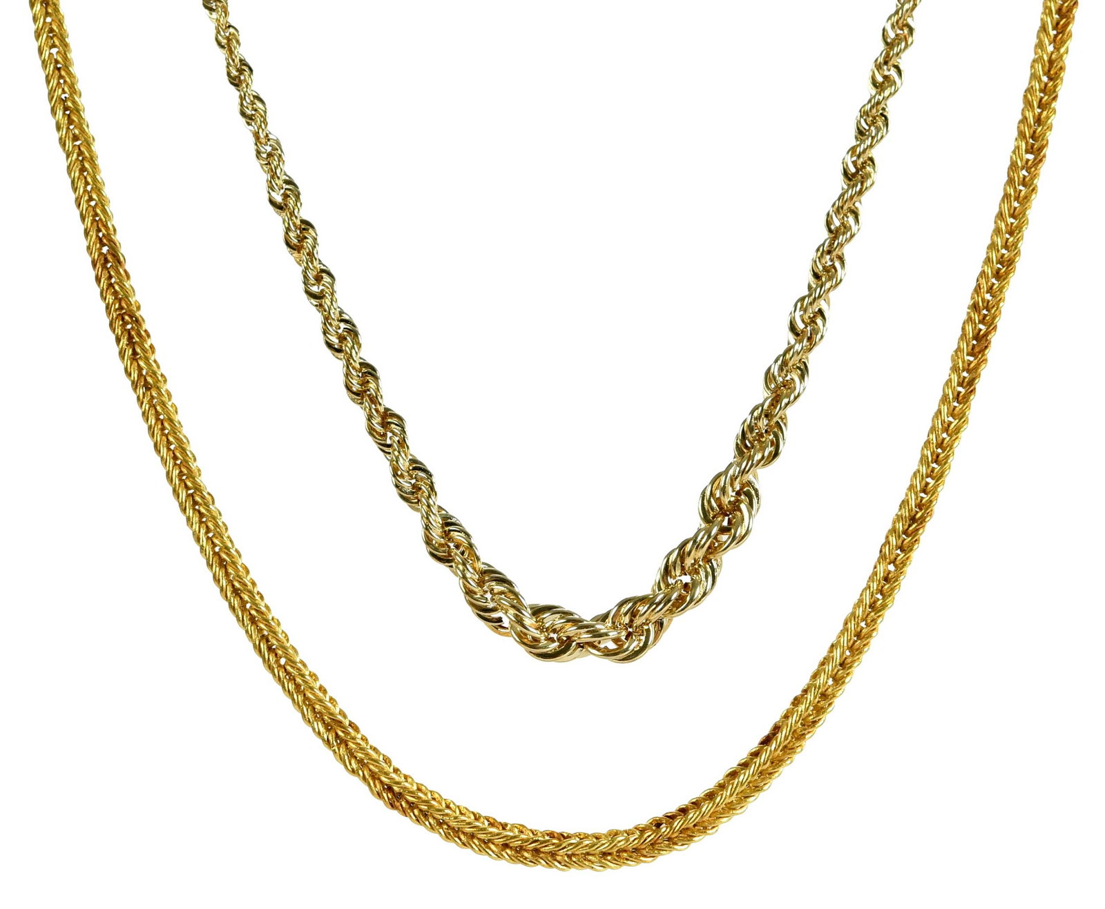 Collection of Two Gold Chains (1 of 6)