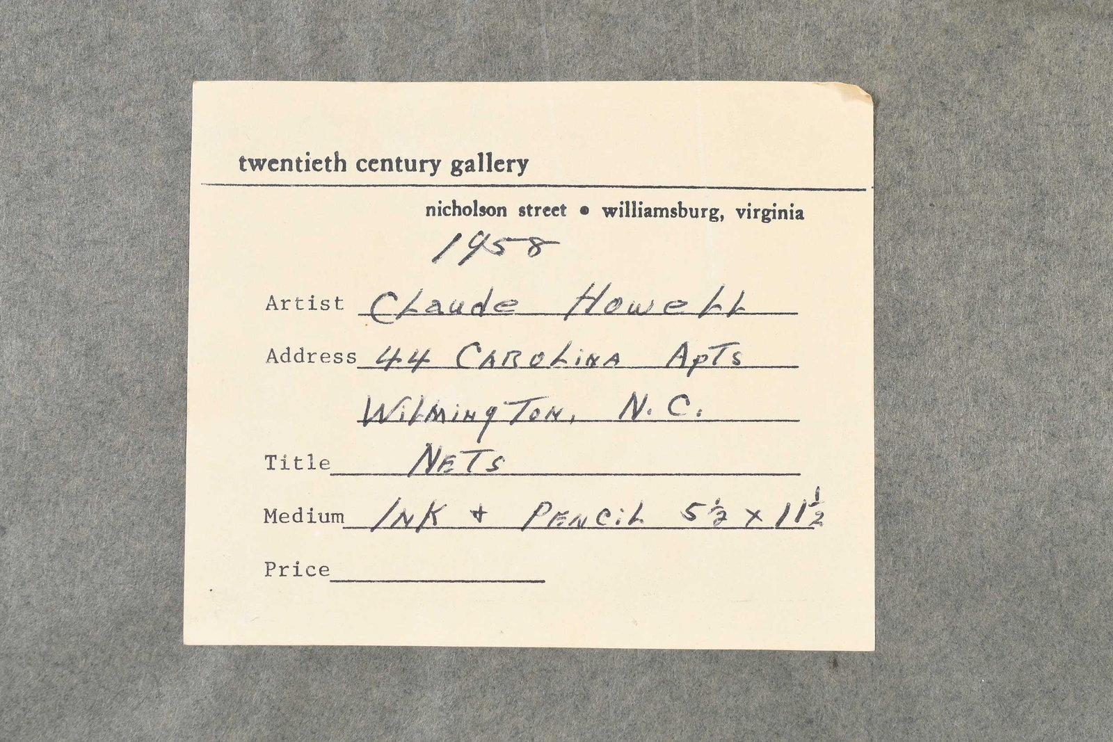Claude Howell - 8