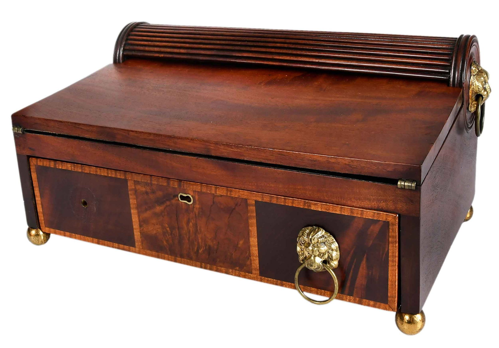 Fine Seymour Attributed Federal Tambour Writing Desk (1 of 7)