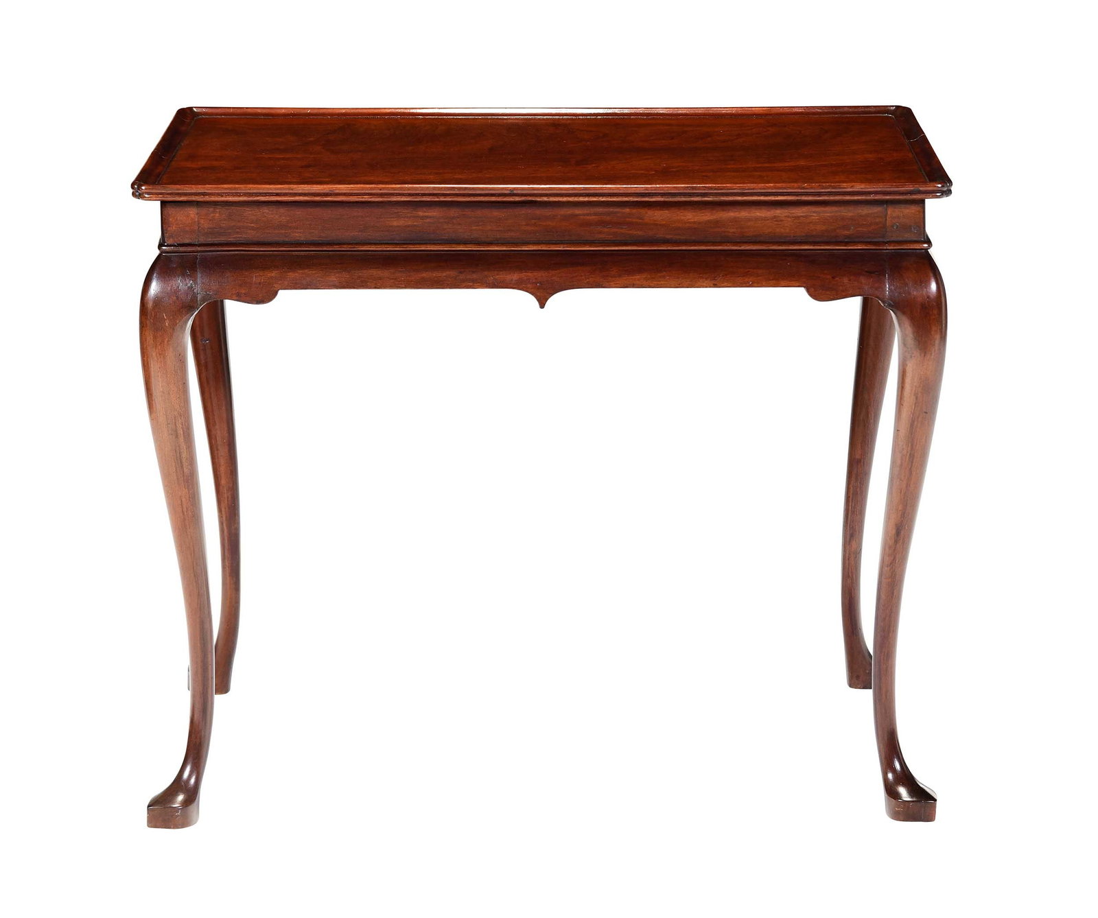 Very Fine And Rare New York Queen Anne Figured Mahogany Tray Top Tea Table (1 of 18)