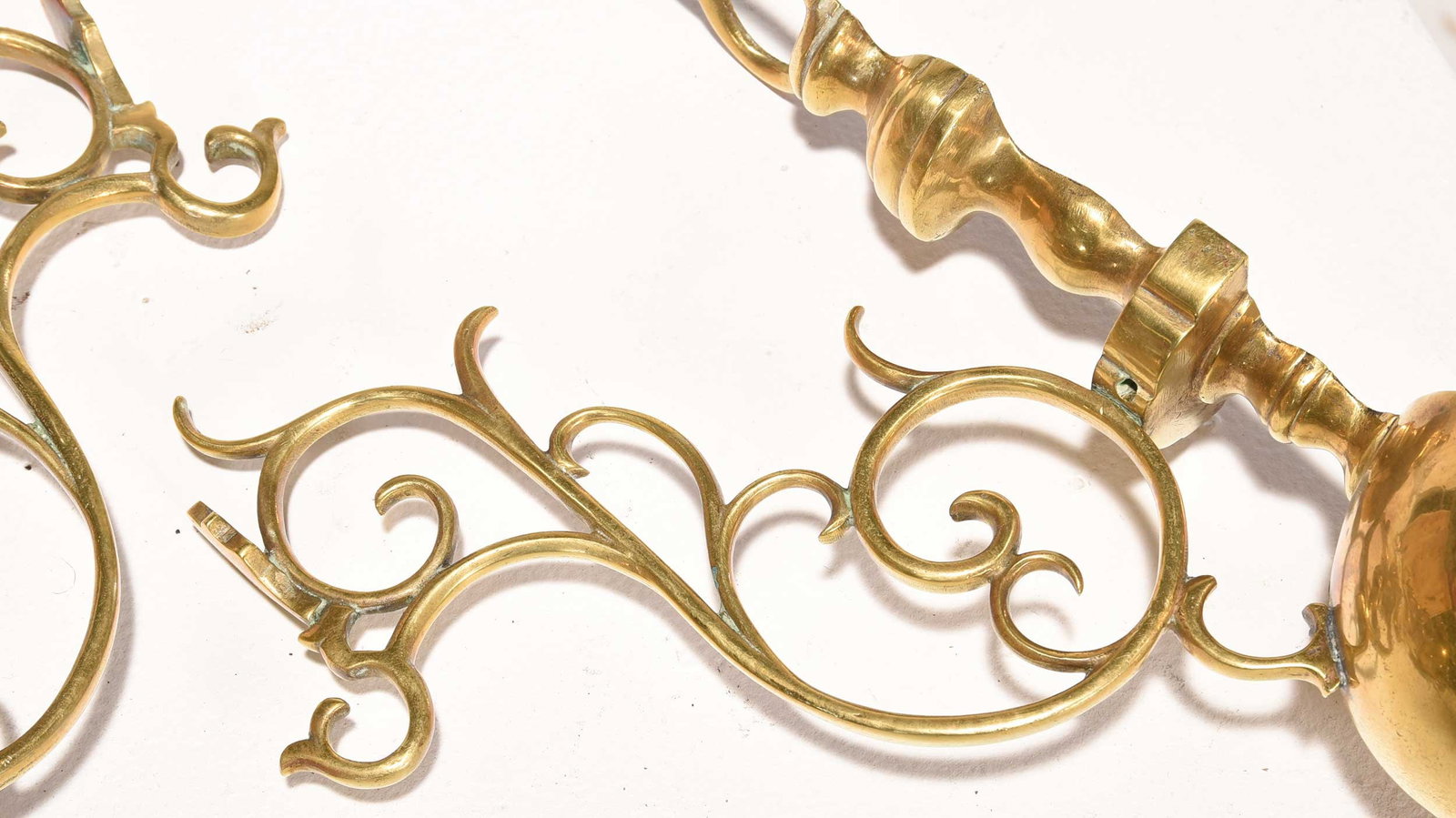 Seven Early Brass Decorative Objects - 6