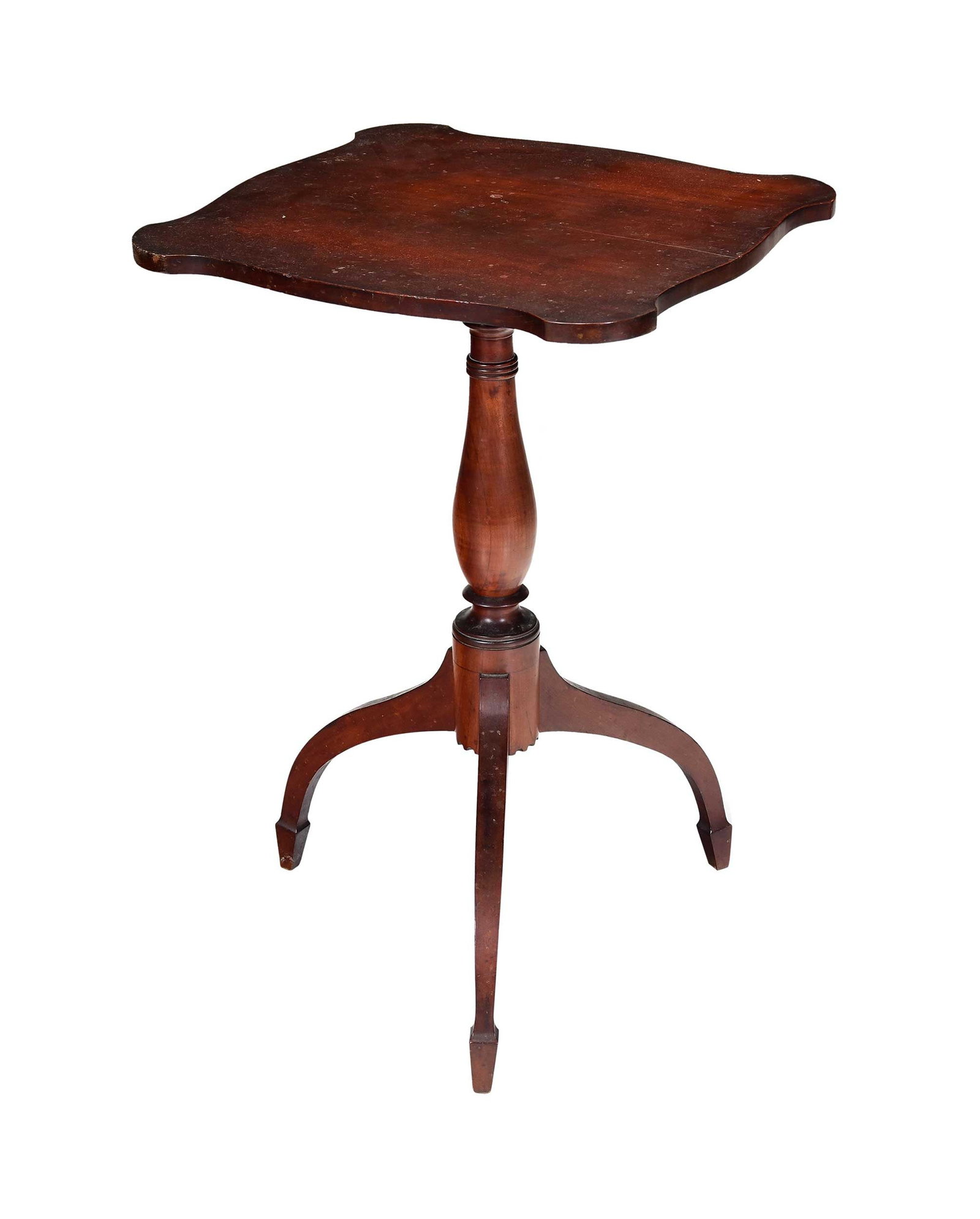 New England Federal Cherry Candlestand (1 of 9)