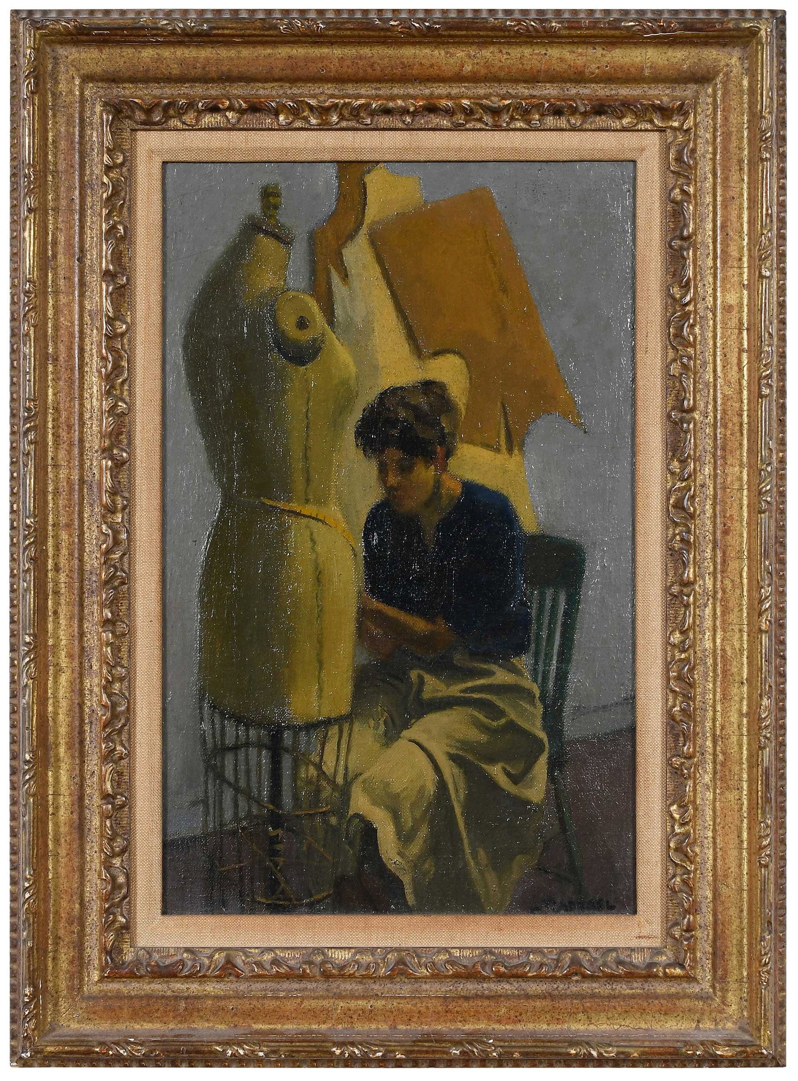 Raphael Soyer, Two Works - 2